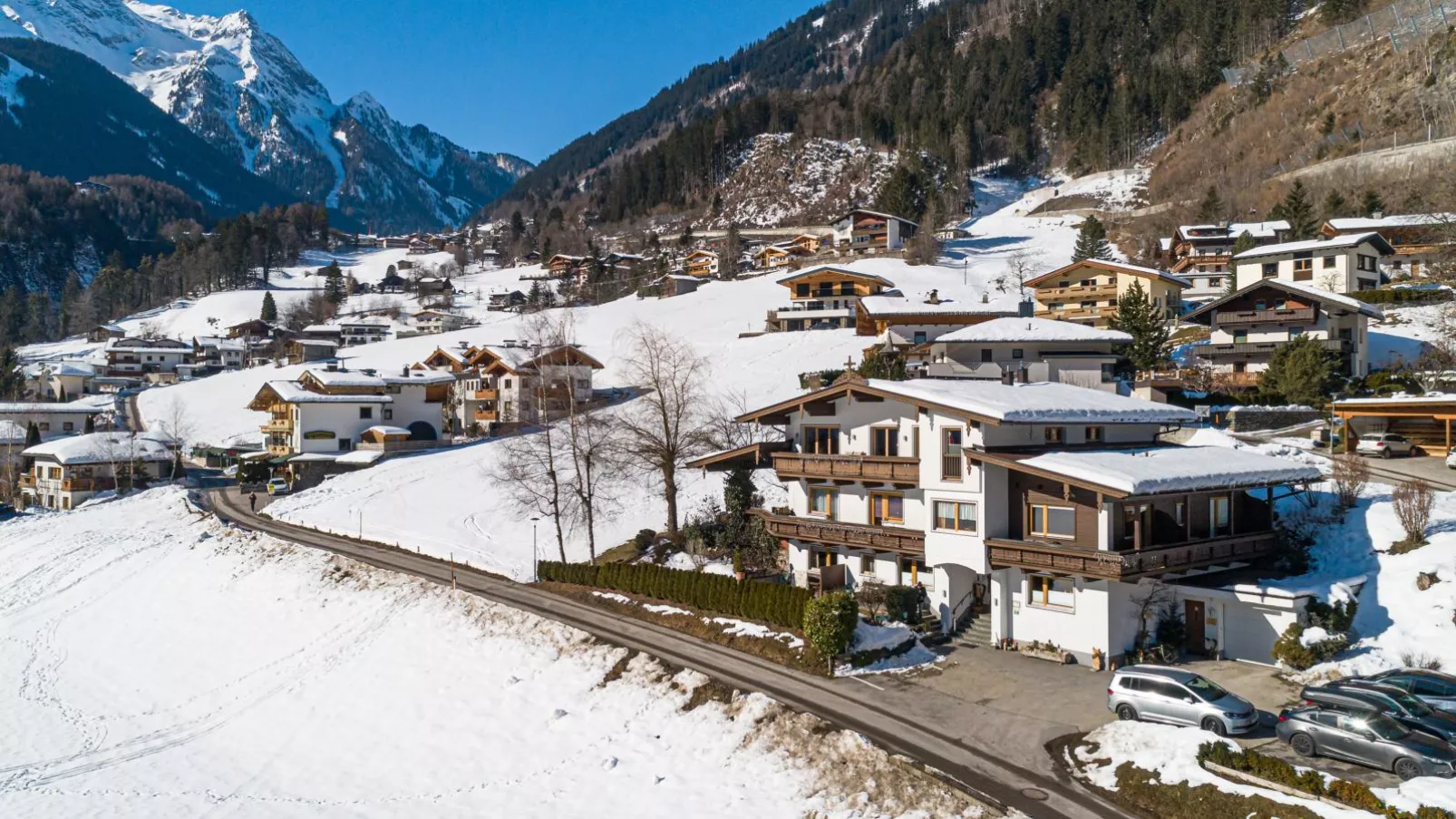 Ferienhaus Oblasser I-Exterior winter