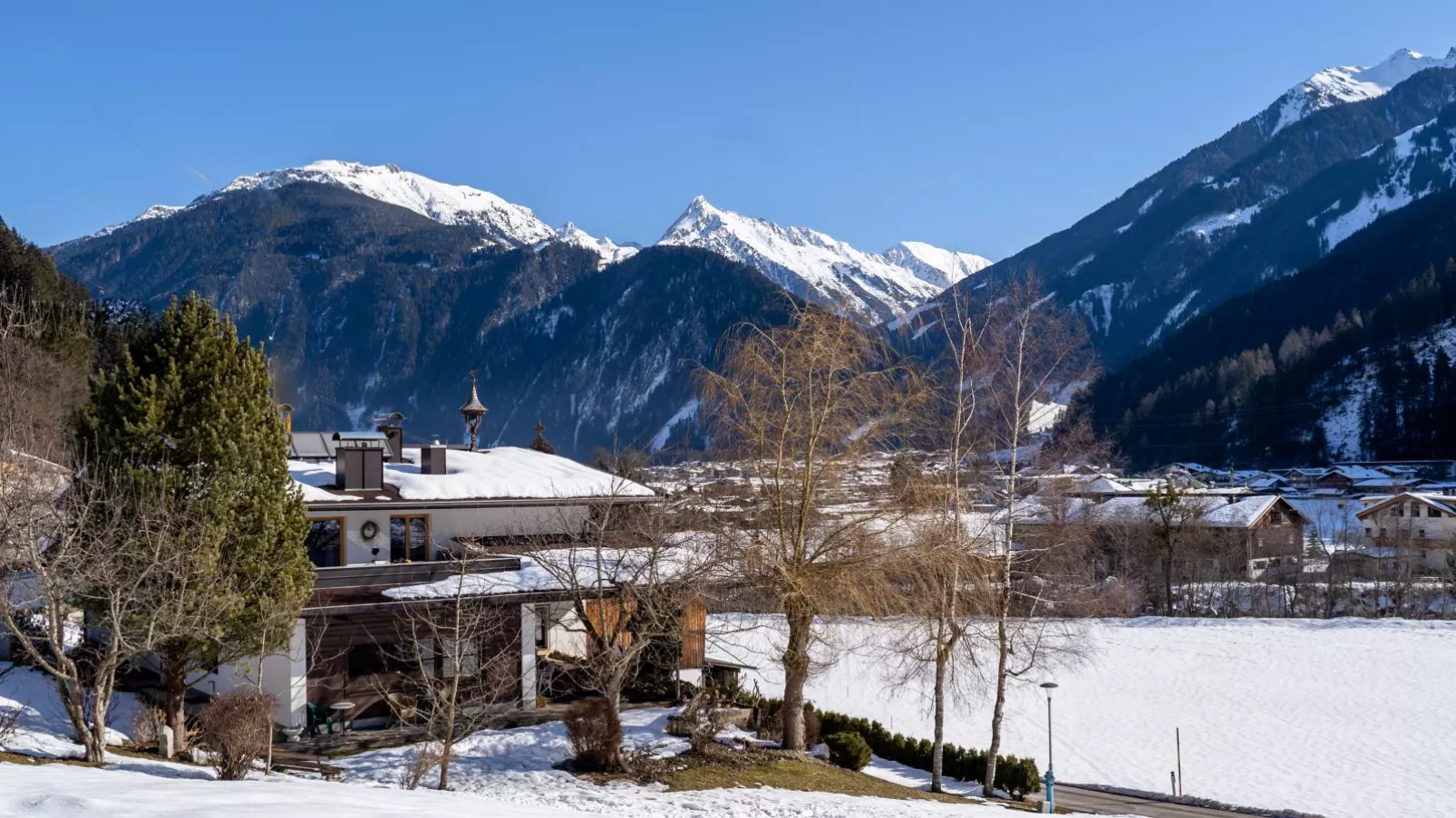 Ferienhaus Oblasser I-Exterior winter