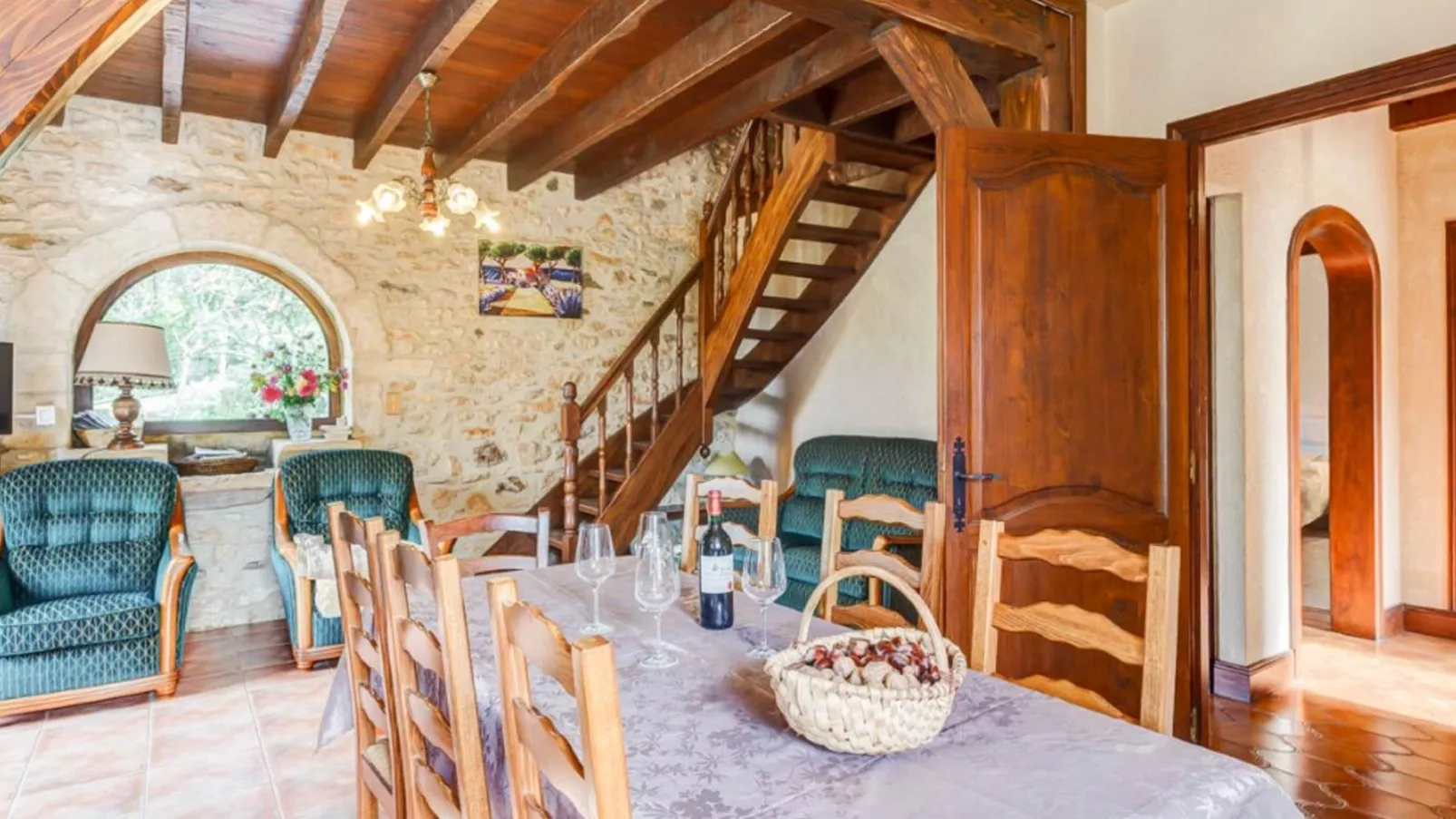 Gite Les Terrasses-Living room