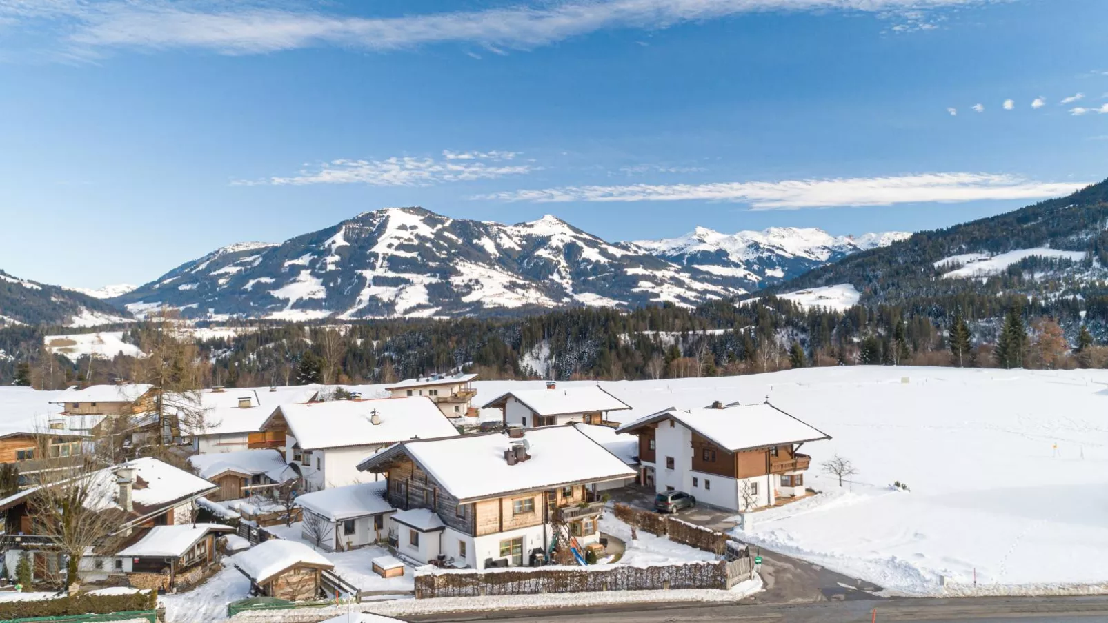 Haus Sarah-Außenbereich Winter
