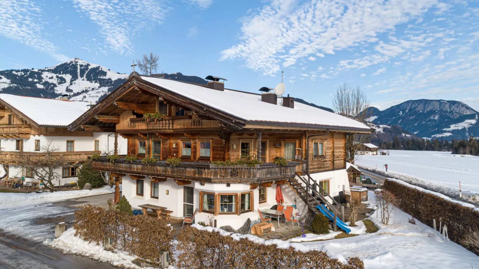 Haus Sarah-Außenbereich Winter