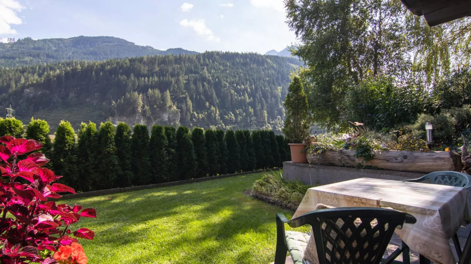 Ferienhaus Oblasser II-Terrace balcony