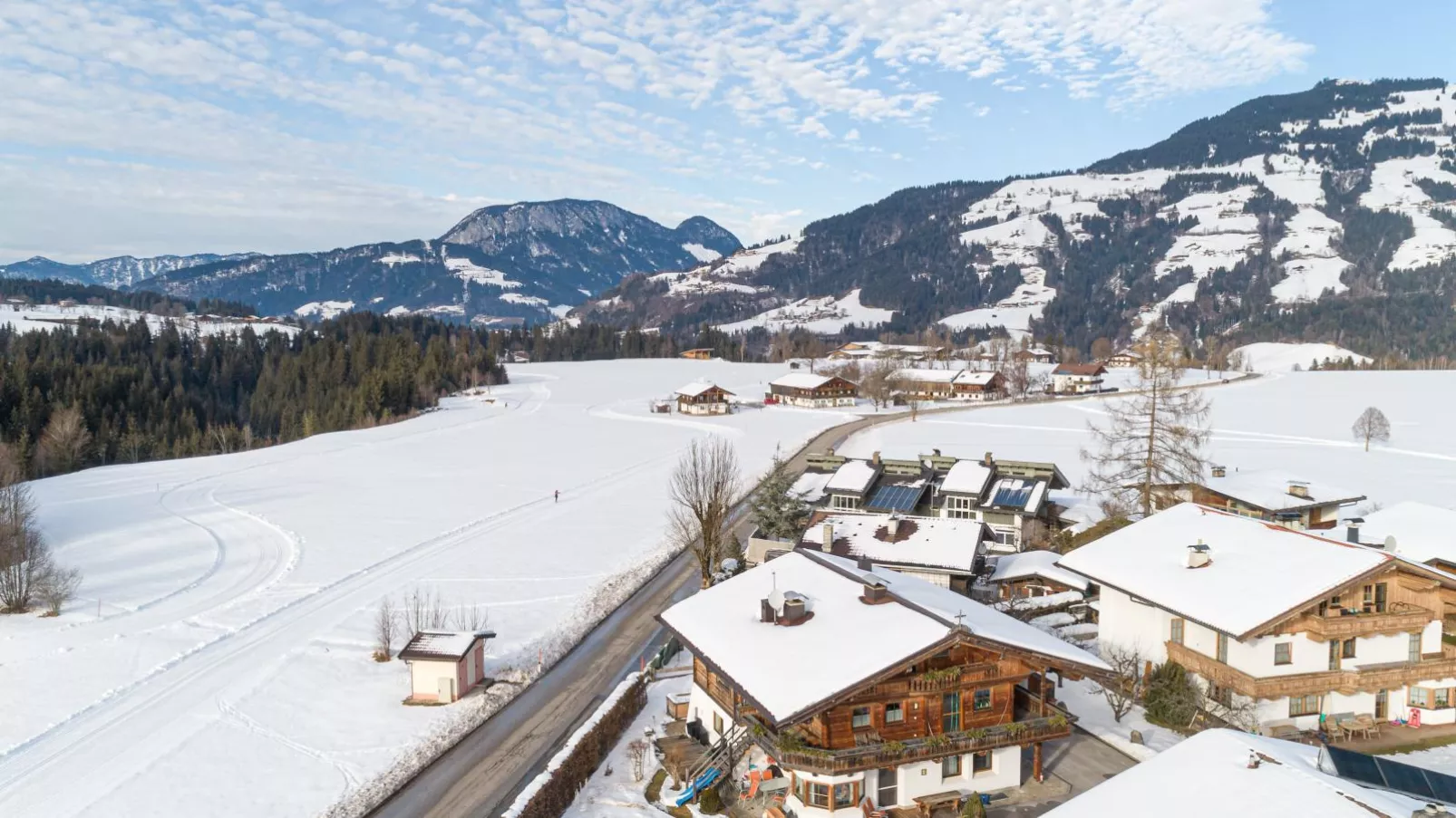 Haus Sarah-Außenbereich Winter