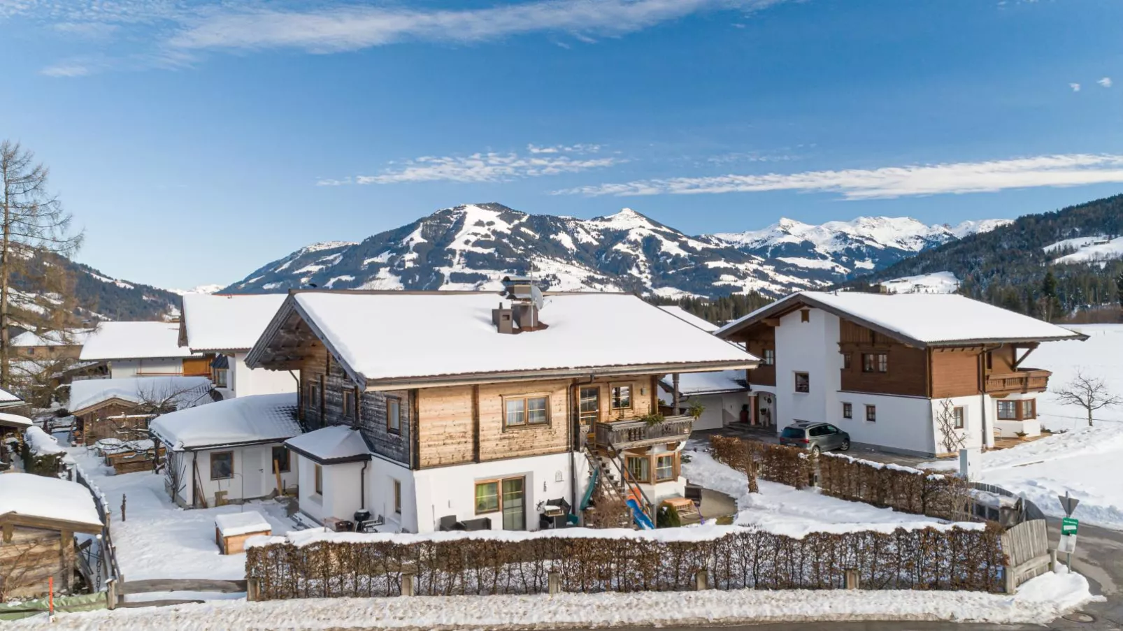 Haus Sarah-Außenbereich Winter