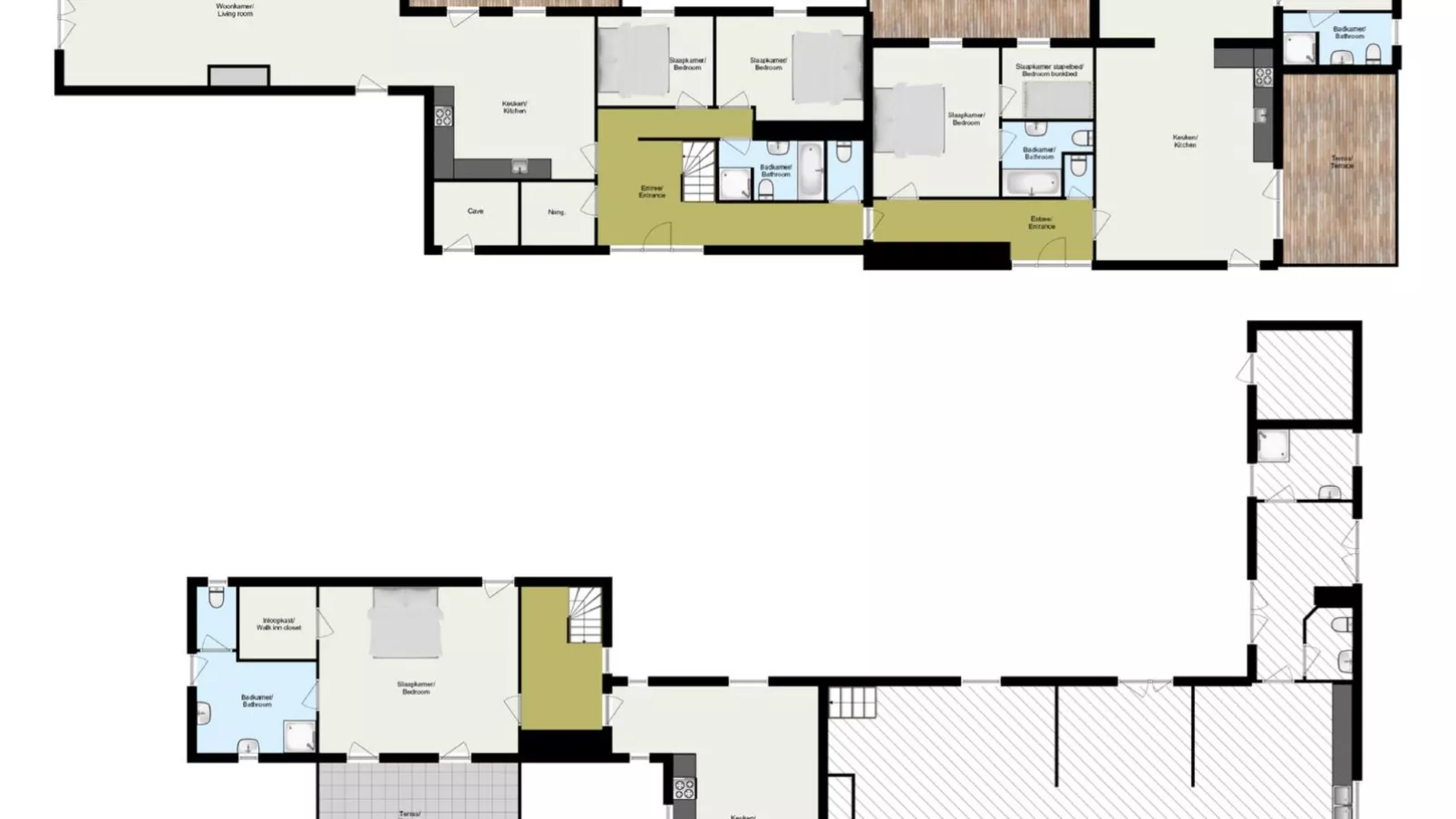 Le Grand Gapard 24 pers-Floor plan