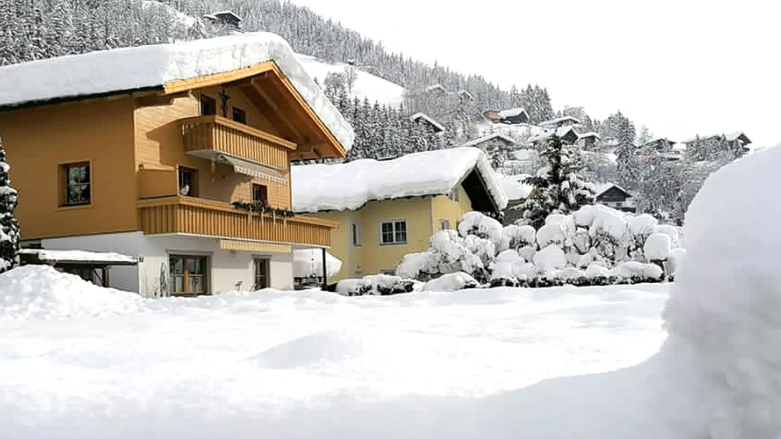 Apartment Larcher-Exterior winter