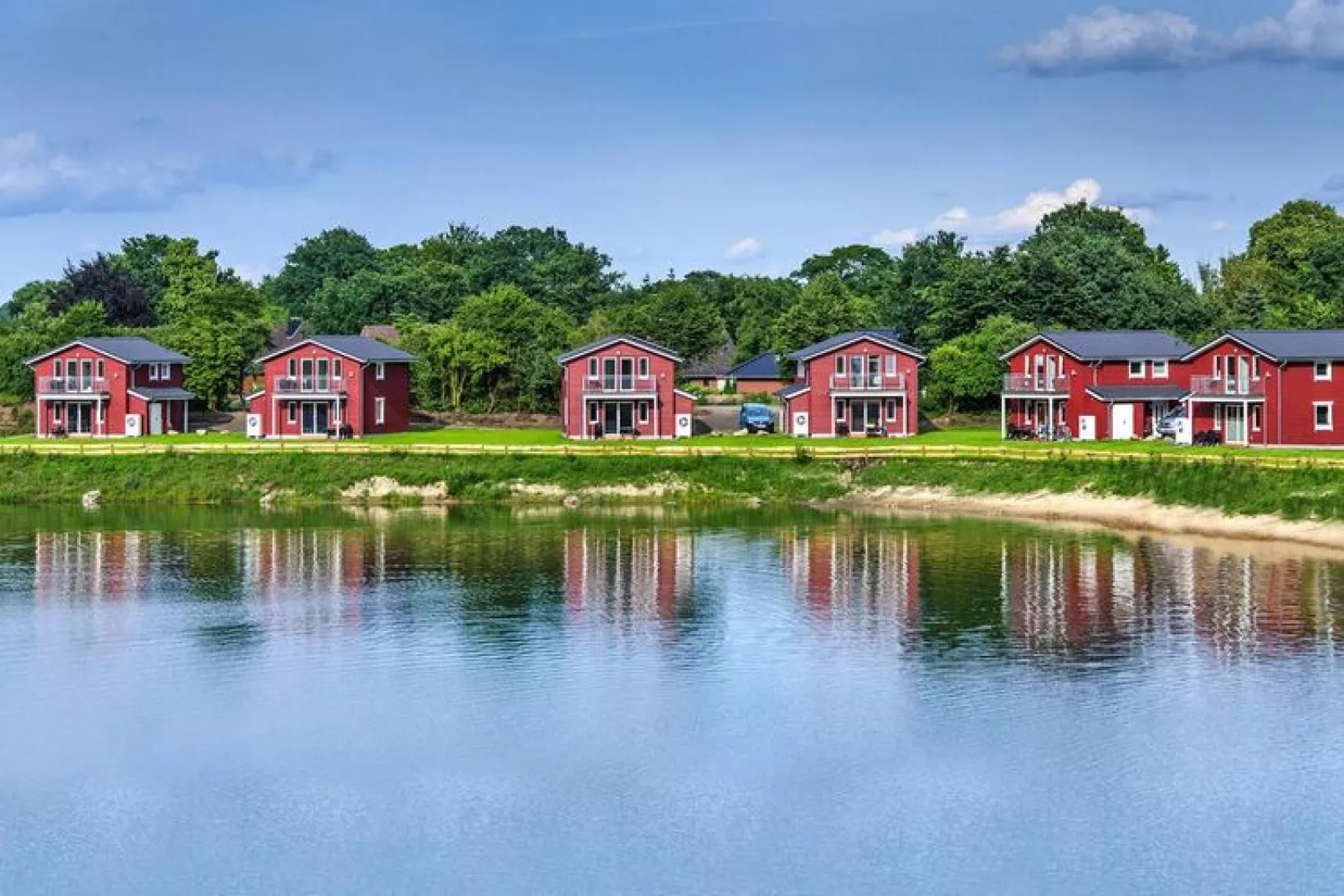Seehaus mit Sauna 6 Personen-Vue sur l'eau