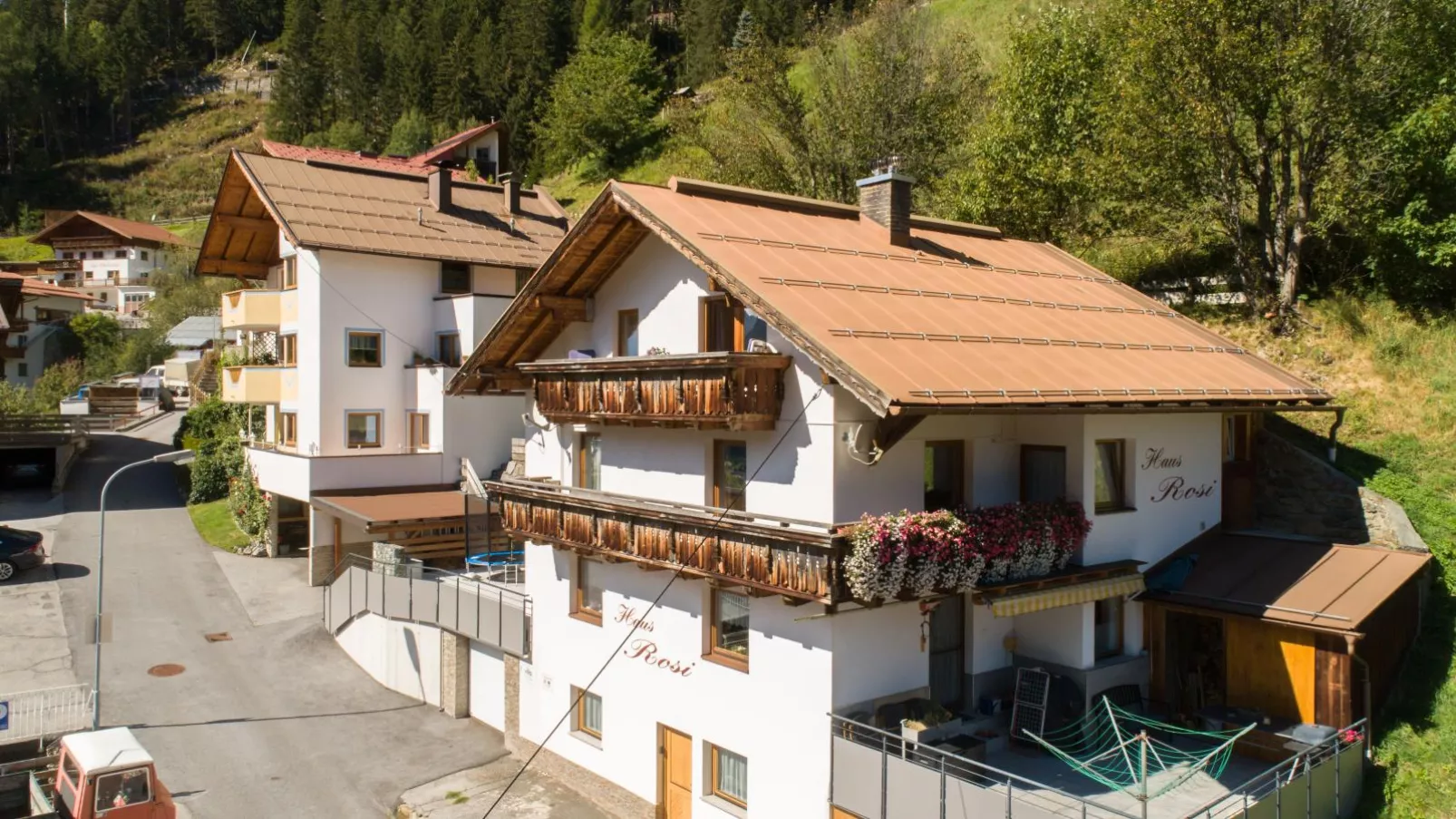 Apartment Rosi-Außenbereich Sommer