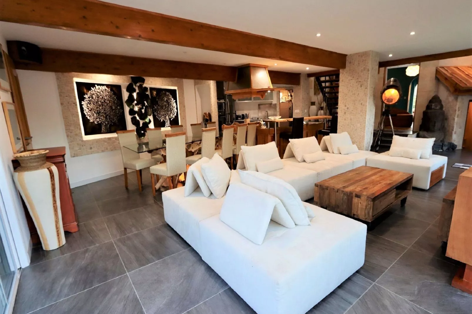 Villa Hélianthe-Living room