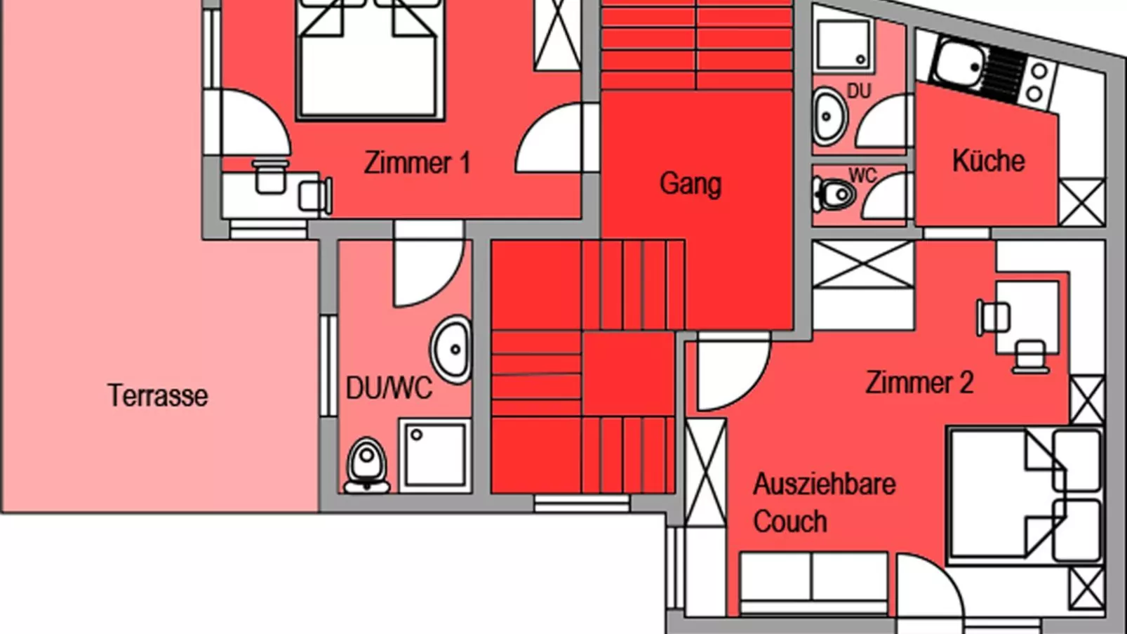 Apartment Dias I-Floor plan