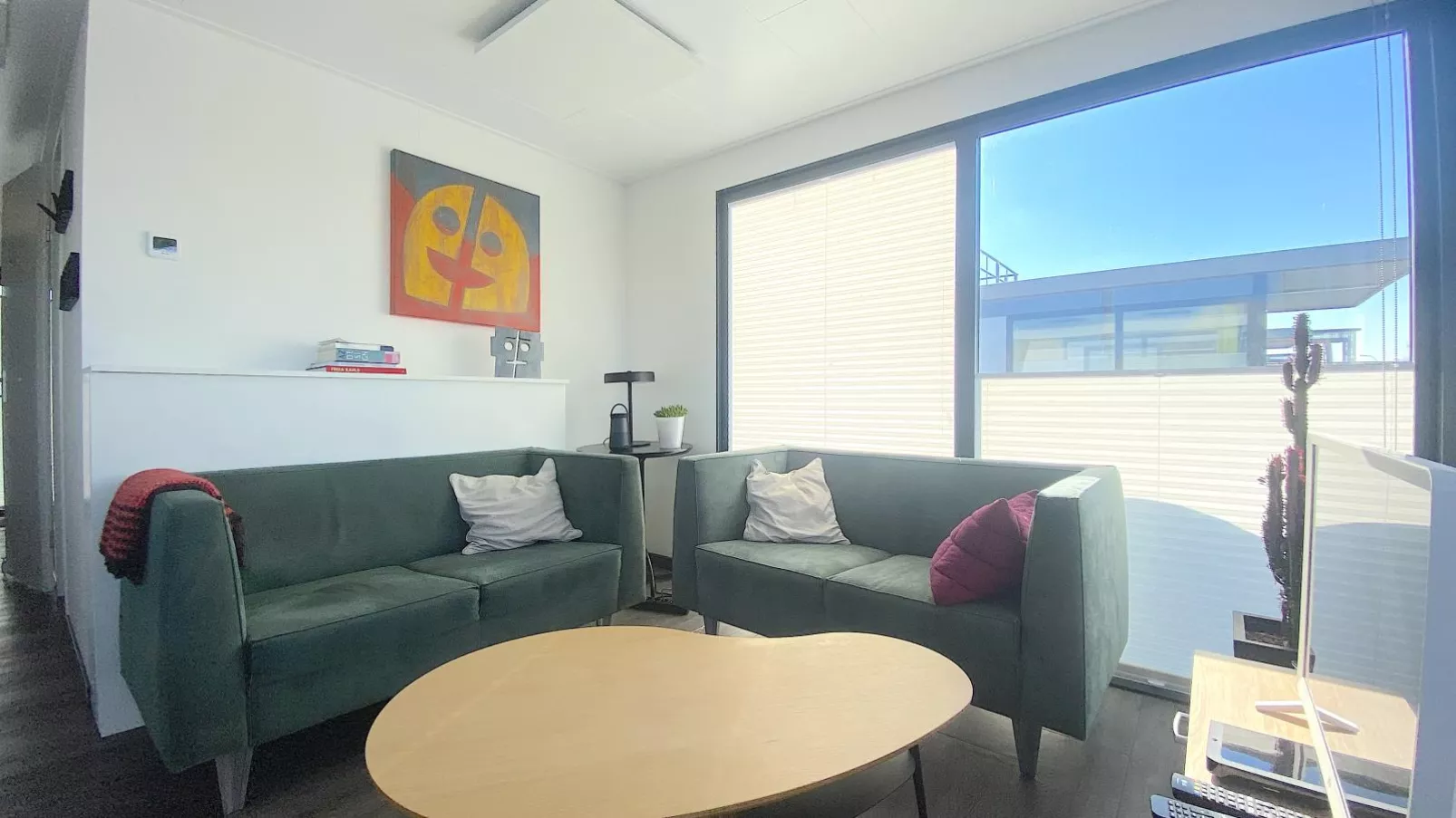 Woonboot Bertan-Living room