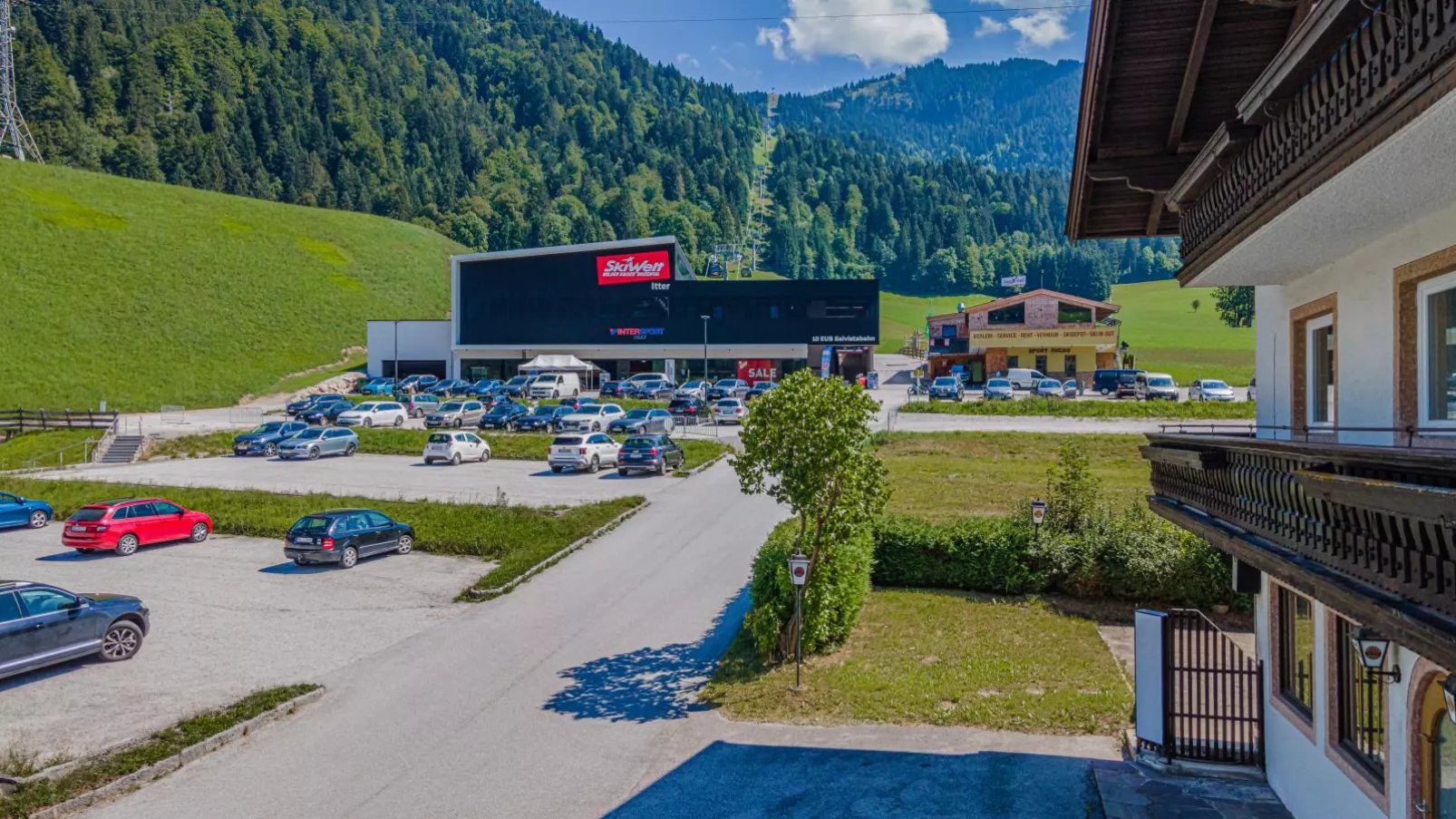 Haus am Lift-Außenbereich Sommer