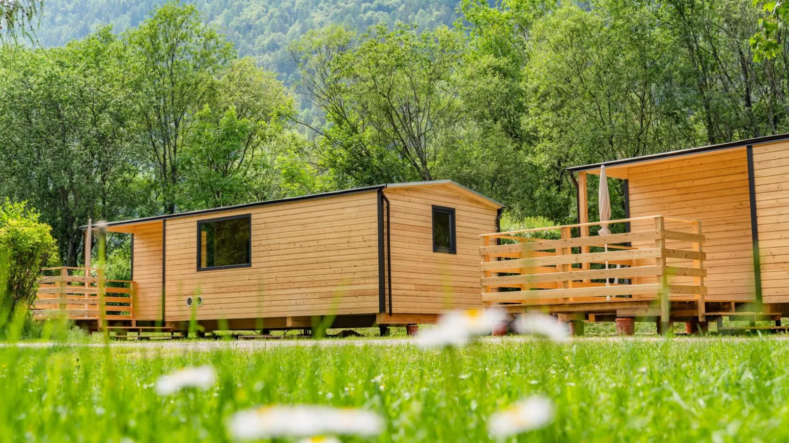 Wood Cube an der Drau-Exterior summer