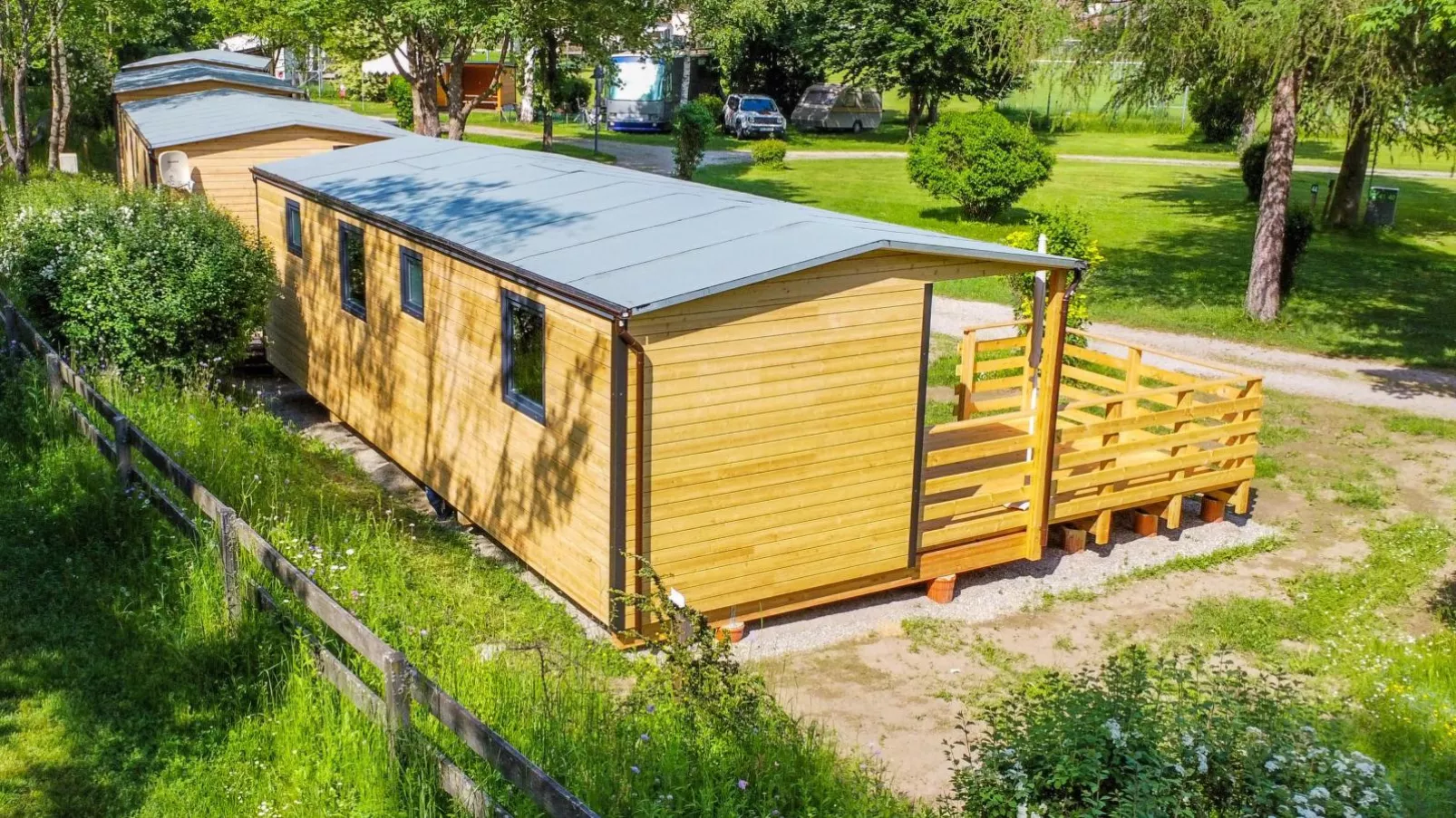 Wood Cube an der Drau-Exterior summer