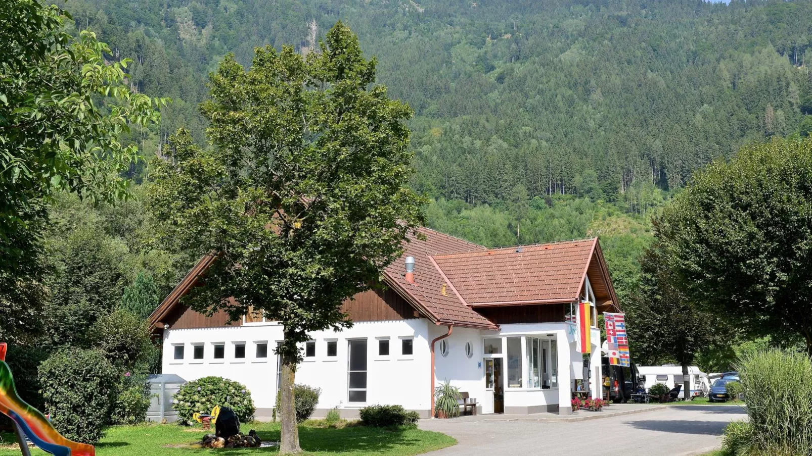 Mobile Home an der Drau-Reception hall