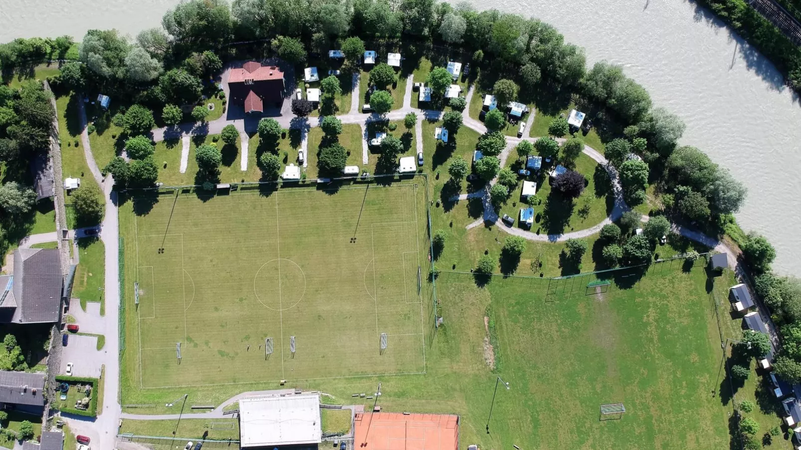 Mobile Home an der Drau-View
