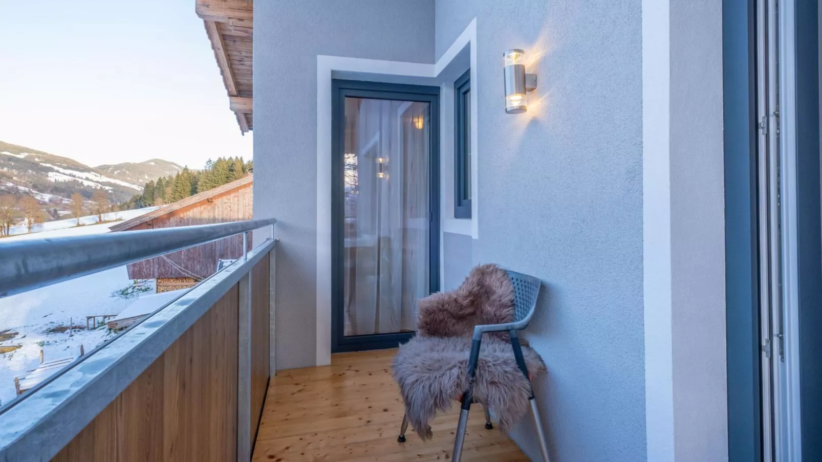 Ferienwohnung Krimbacher-Terrace balcony