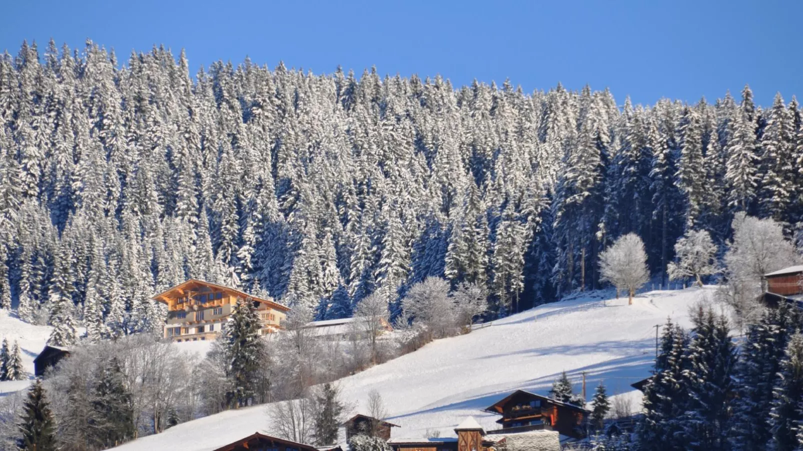 Kirchberg am Bach-Aussicht Winter