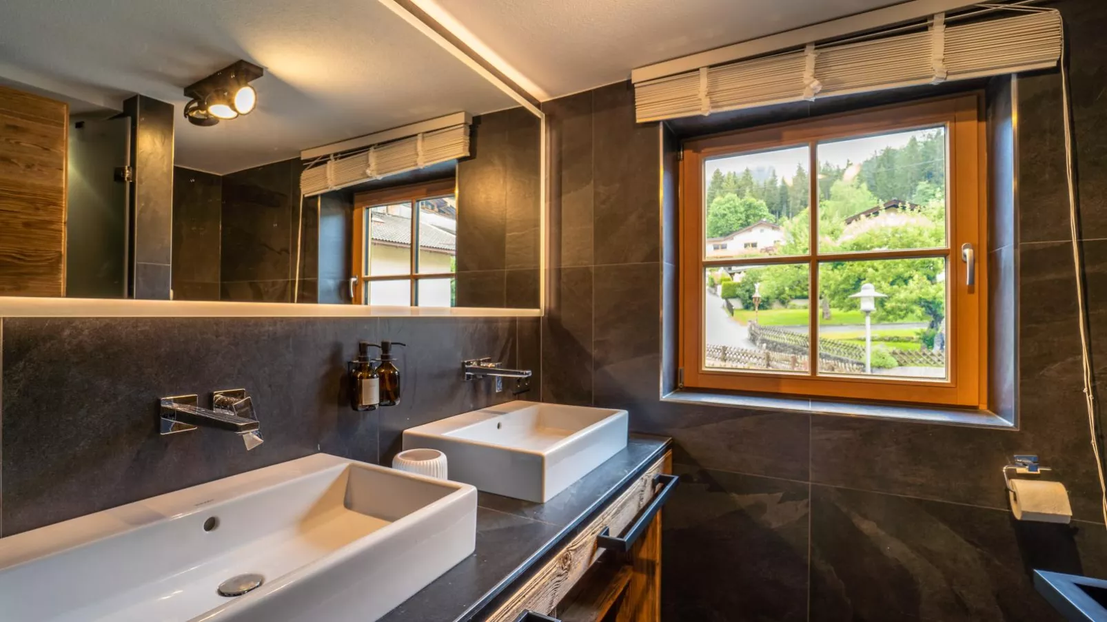Fernblick-Salle de bain