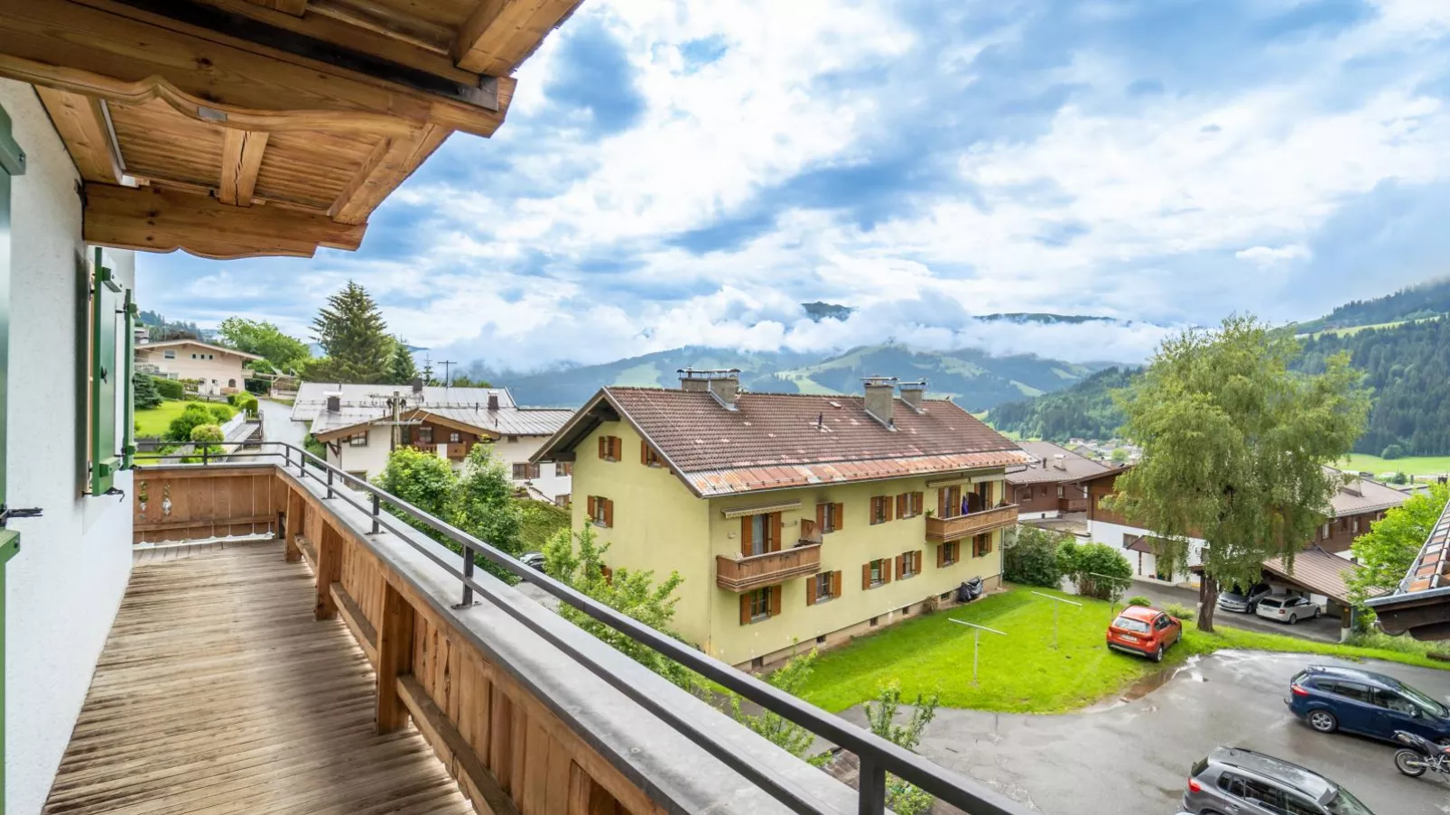 Fernblick-Balcon-terrasse