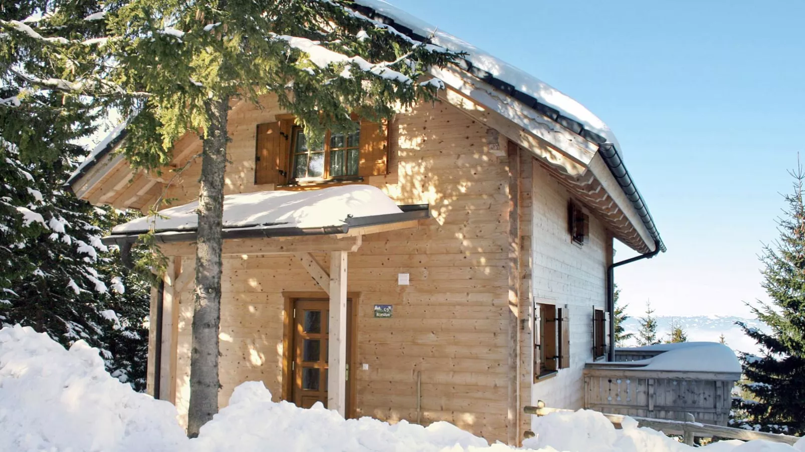 Chalet Bergoase-Exterior winter