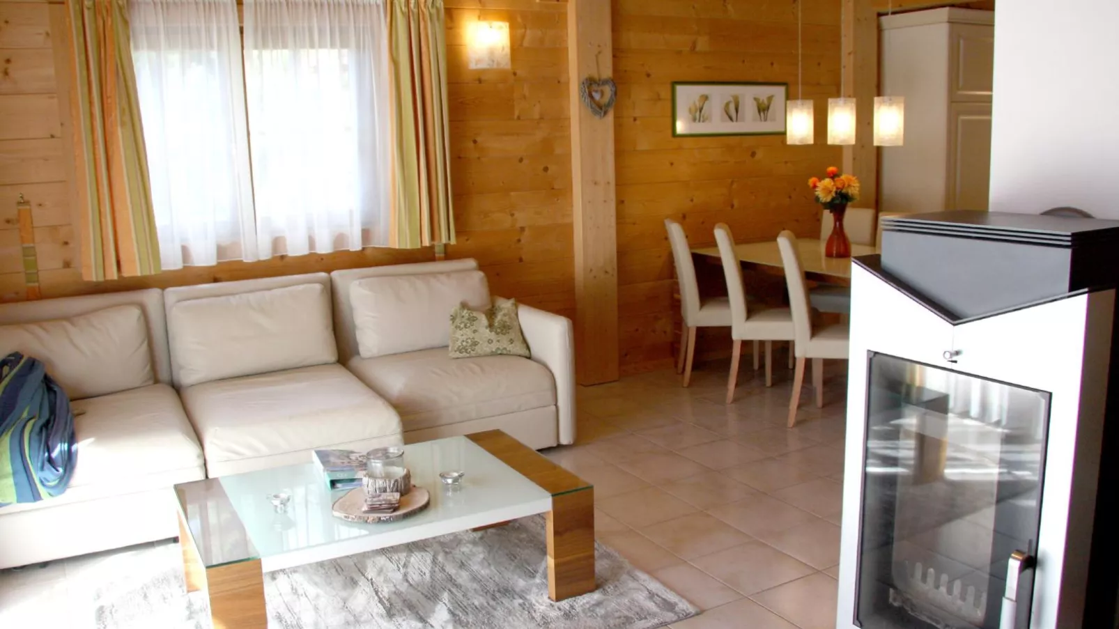 Chalet Bergoase-Living room