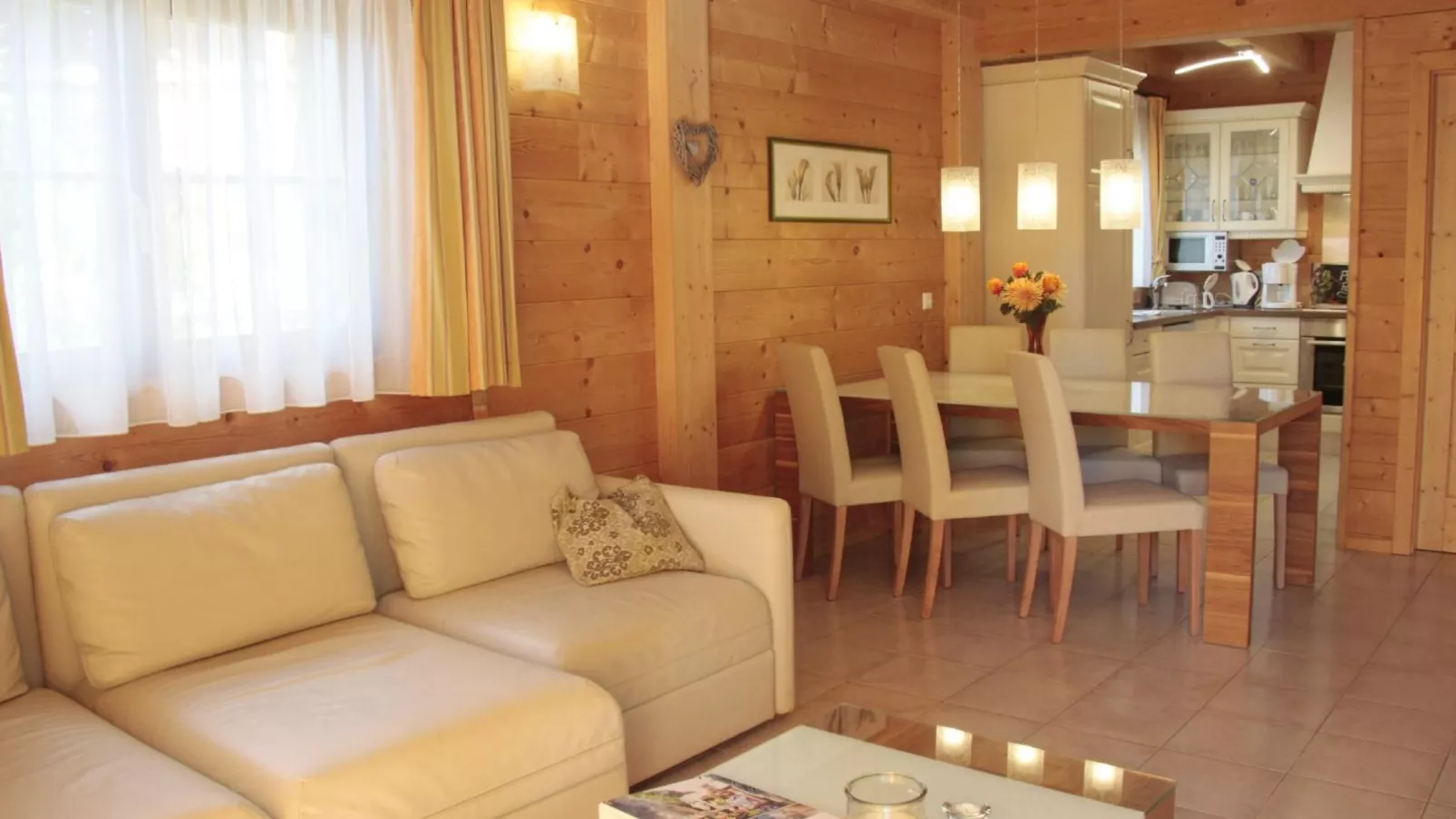 Chalet Bergoase-Living room