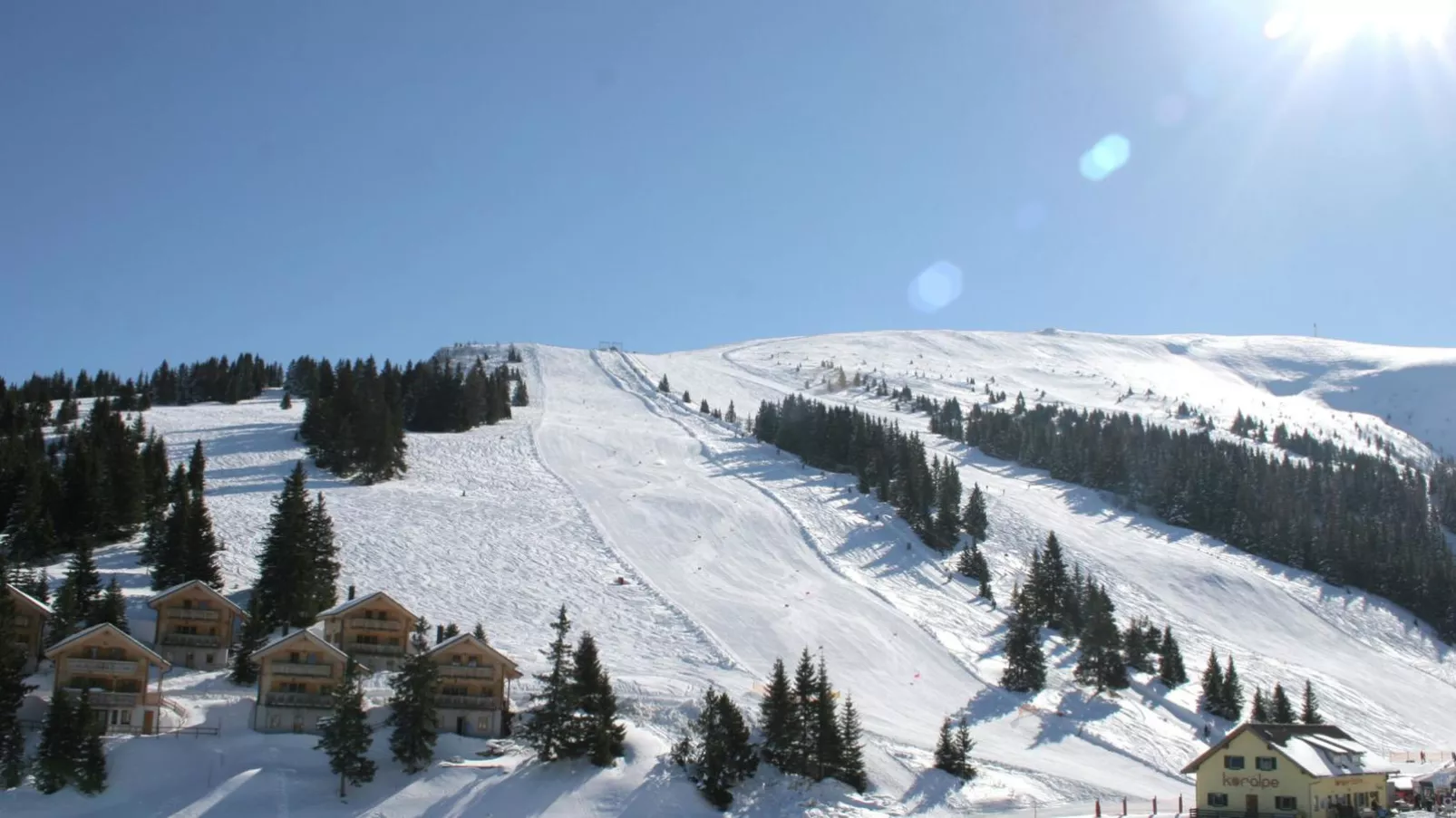 Chalet Bergoase-Area winter 1km