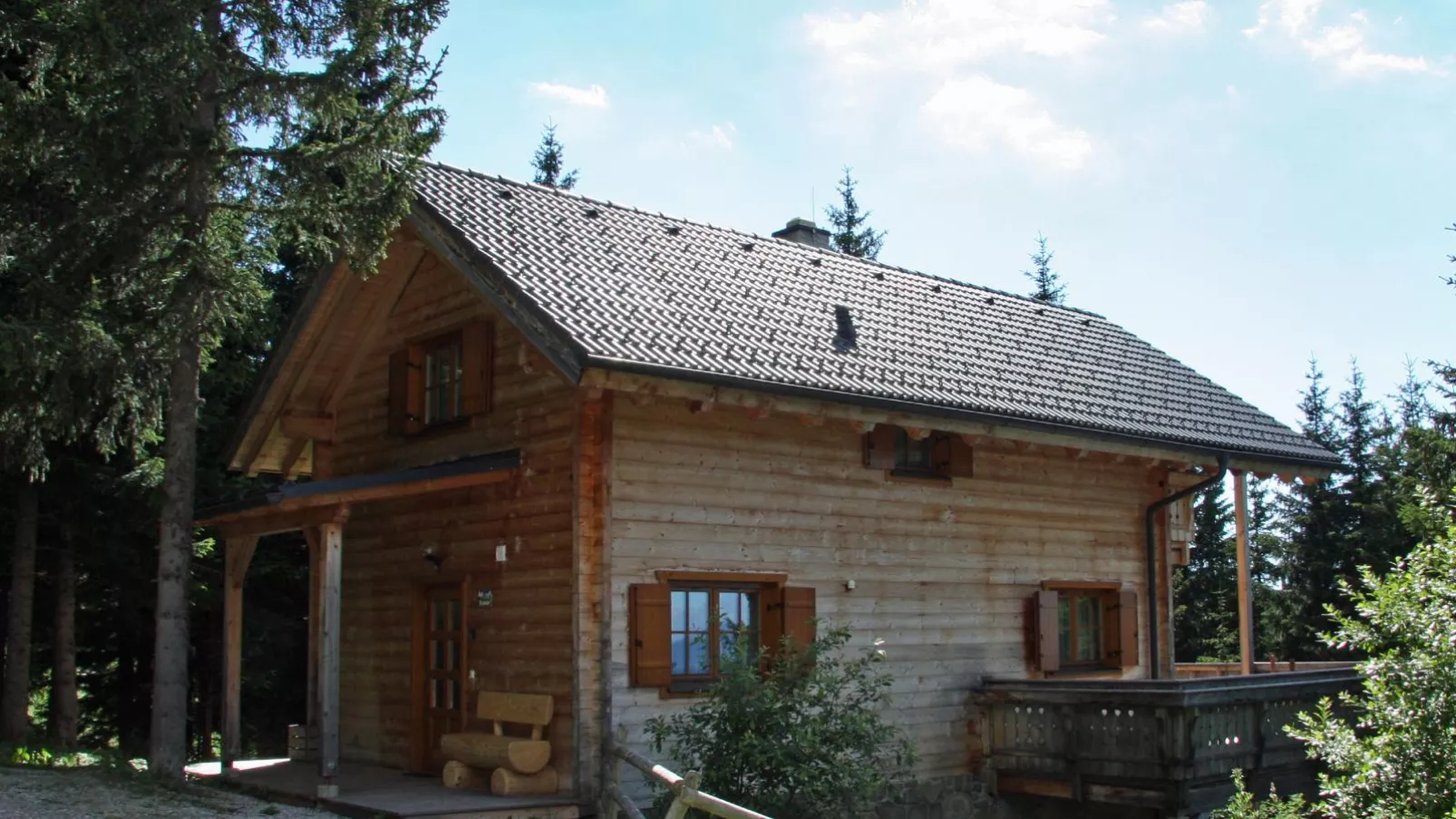 Chalet Bergoase-Exterior summer