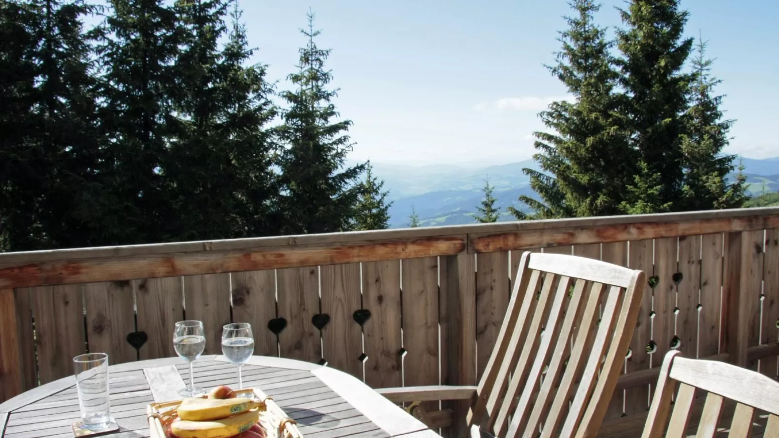 Chalet Bergoase-Terrace balcony