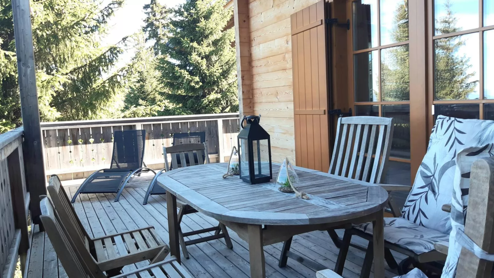 Chalet Bergoase-Terrace balcony