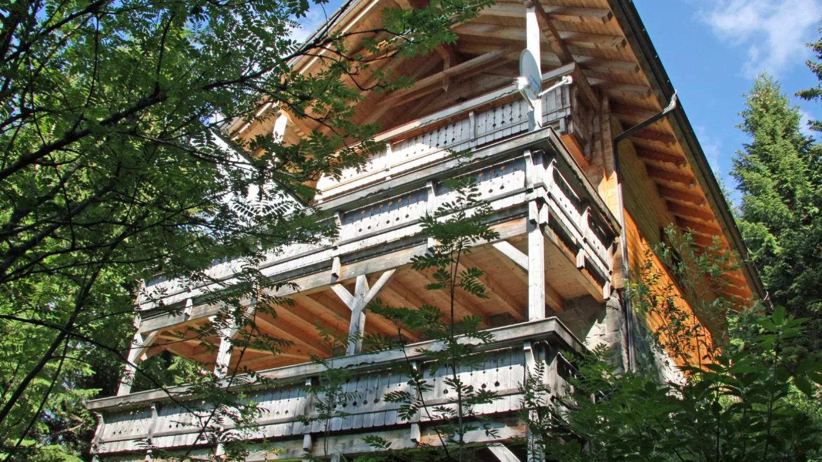 Chalet Bergoase-Exterior summer