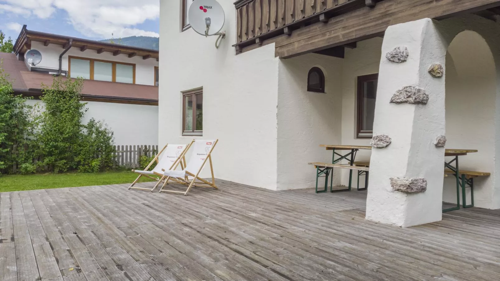 Berg und Bach-Balcon-terrasse