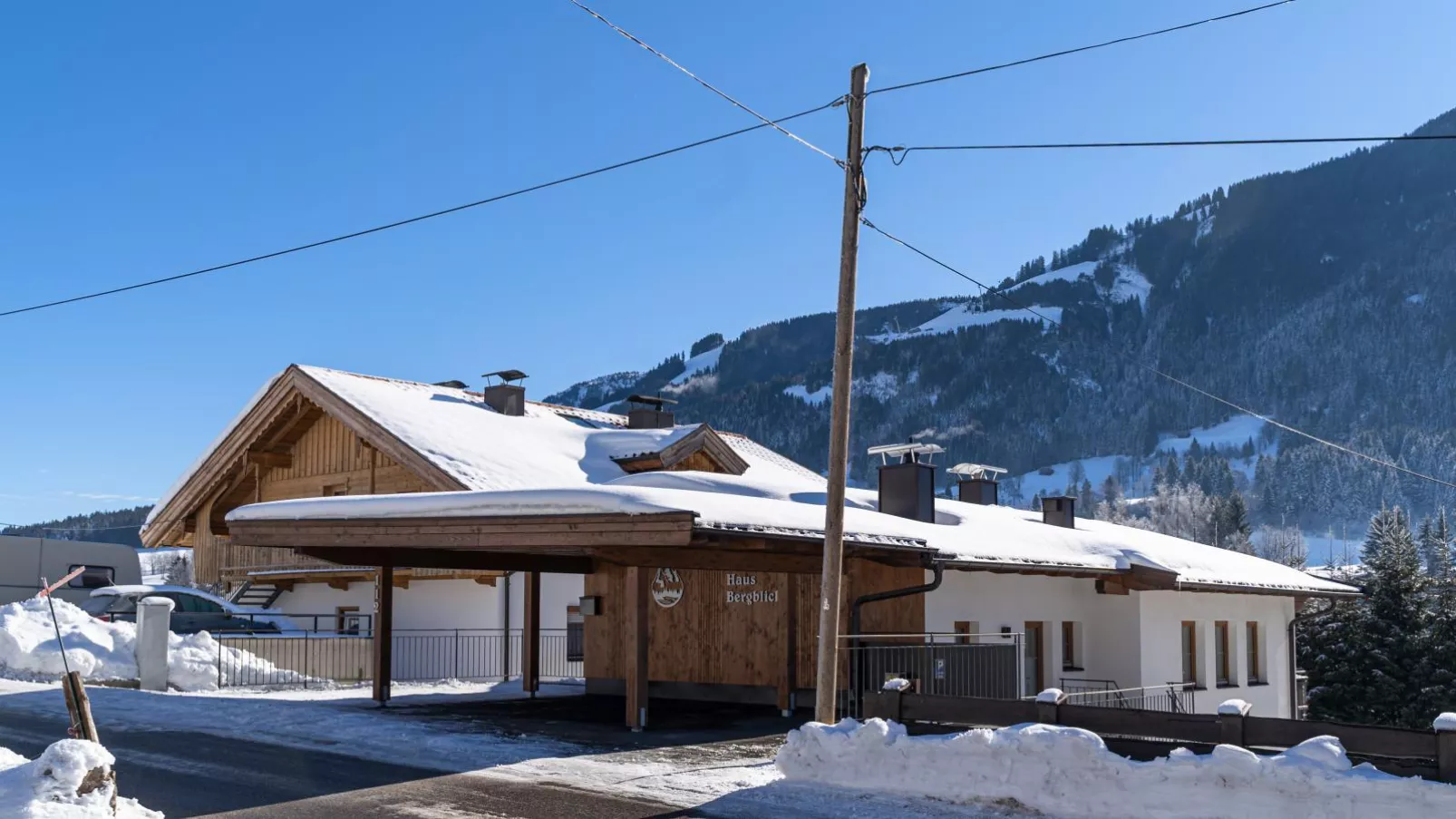Haus Bergblick-Exterior winter