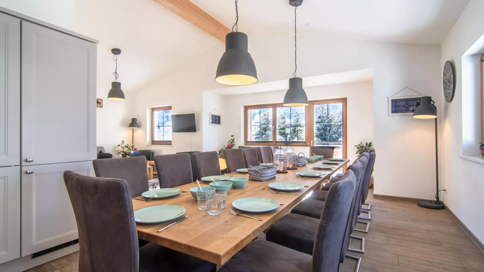 Haus Bergblick-Dining room