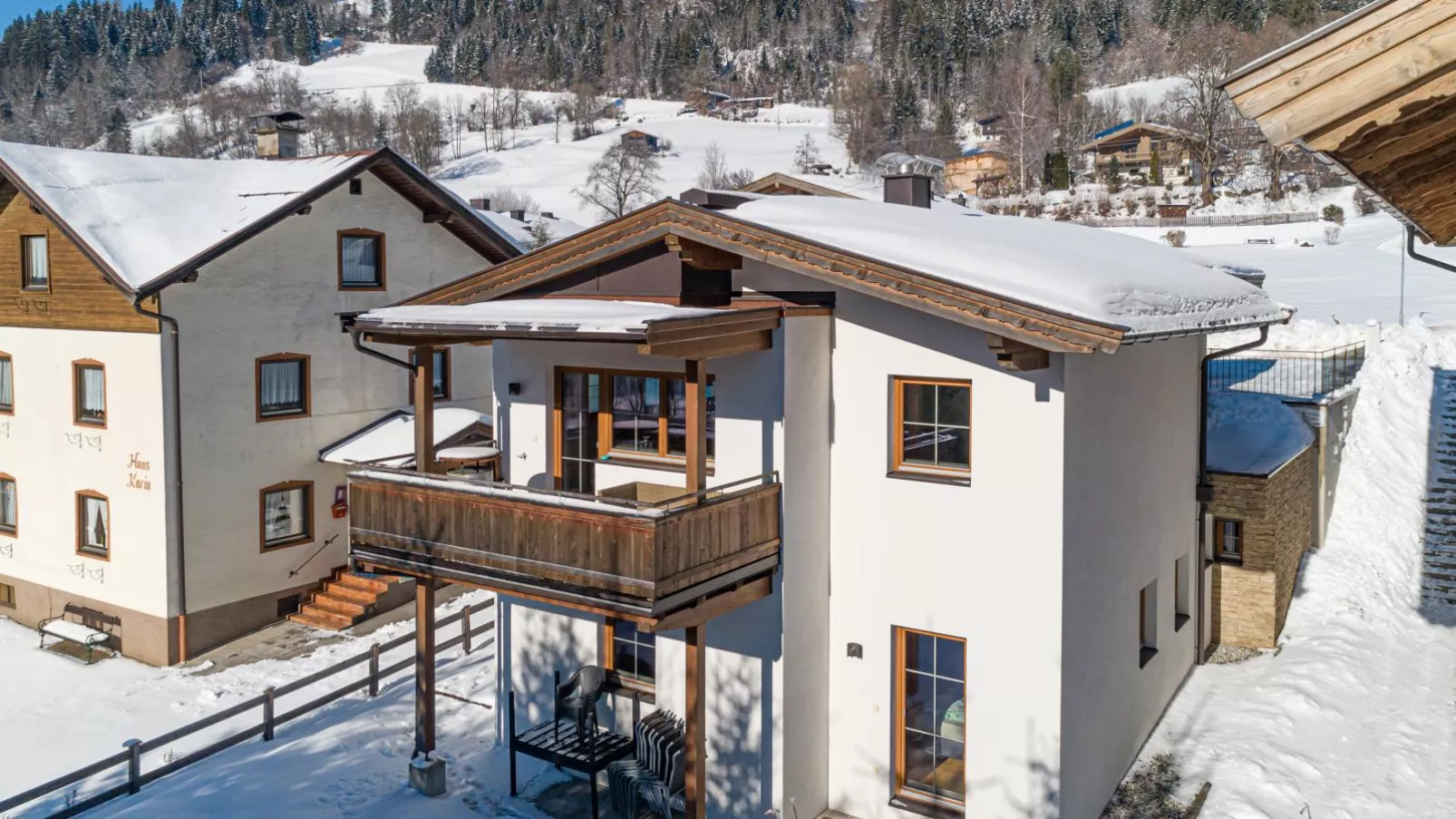 Haus Bergblick-Exterior winter