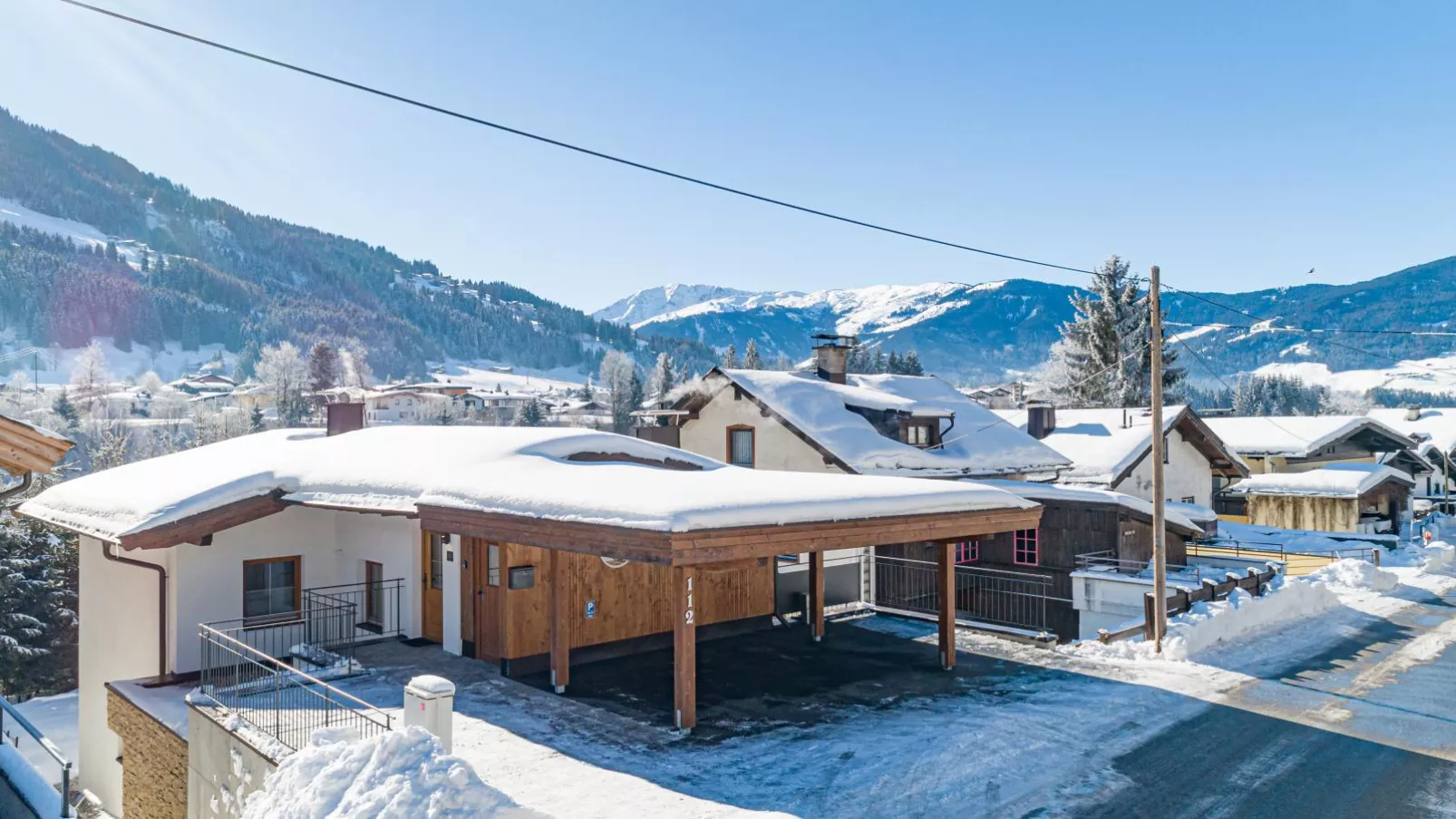 Haus Bergblick-Exterior winter