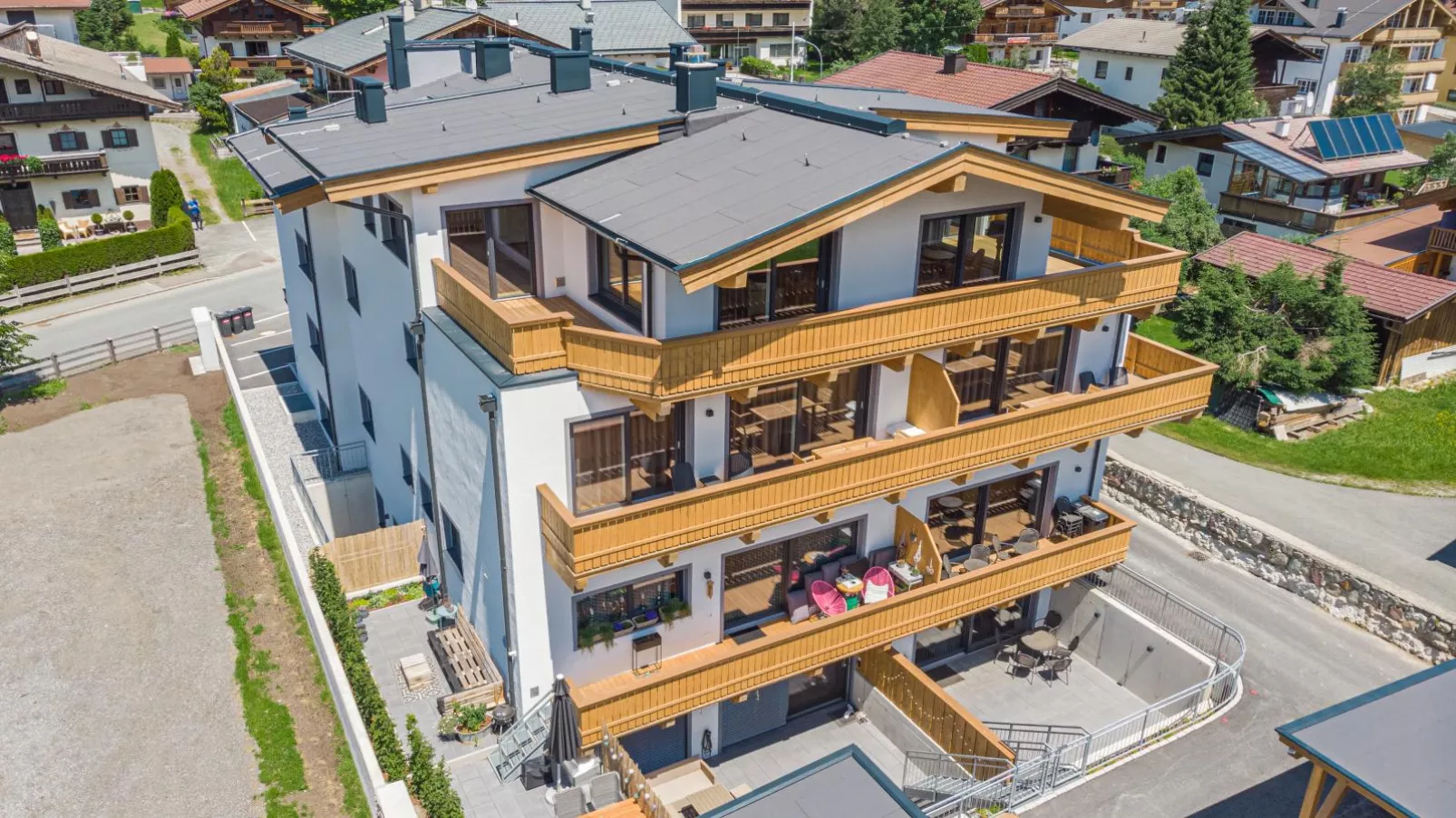 Residenz Brixental Top 4-Außenbereich Sommer