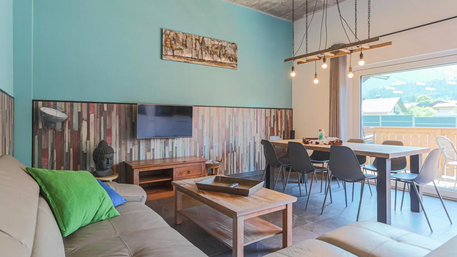Residenz Brixental Top 4-Wohnzimmer