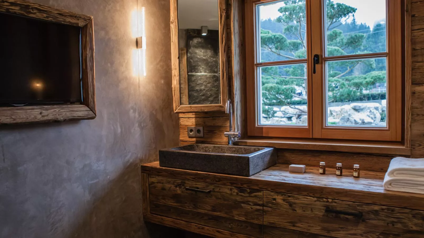 Chalet-Apartment Alpenrose am Lift-Badezimmer