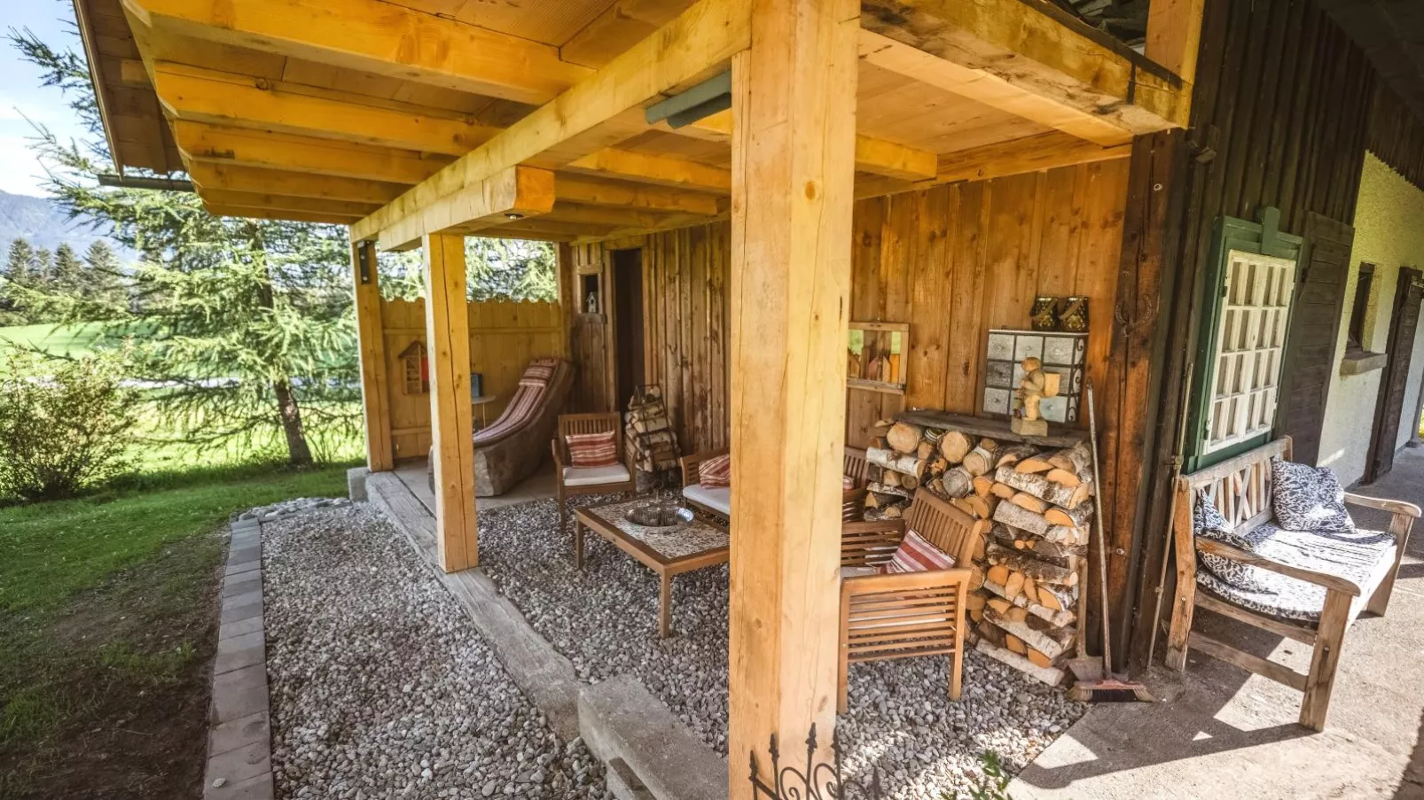 Naturpark Chalet Schladming-Dachstein-Terrace balcony