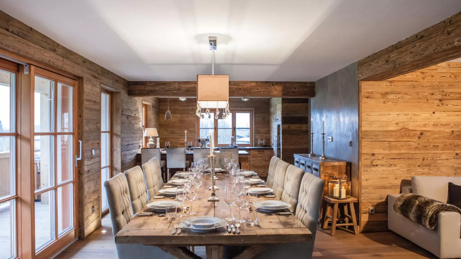 Chalet-Apartment Alpenrose am Lift-Esszimmer