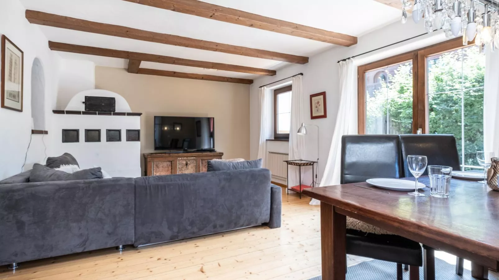 Fleckalm-Living room