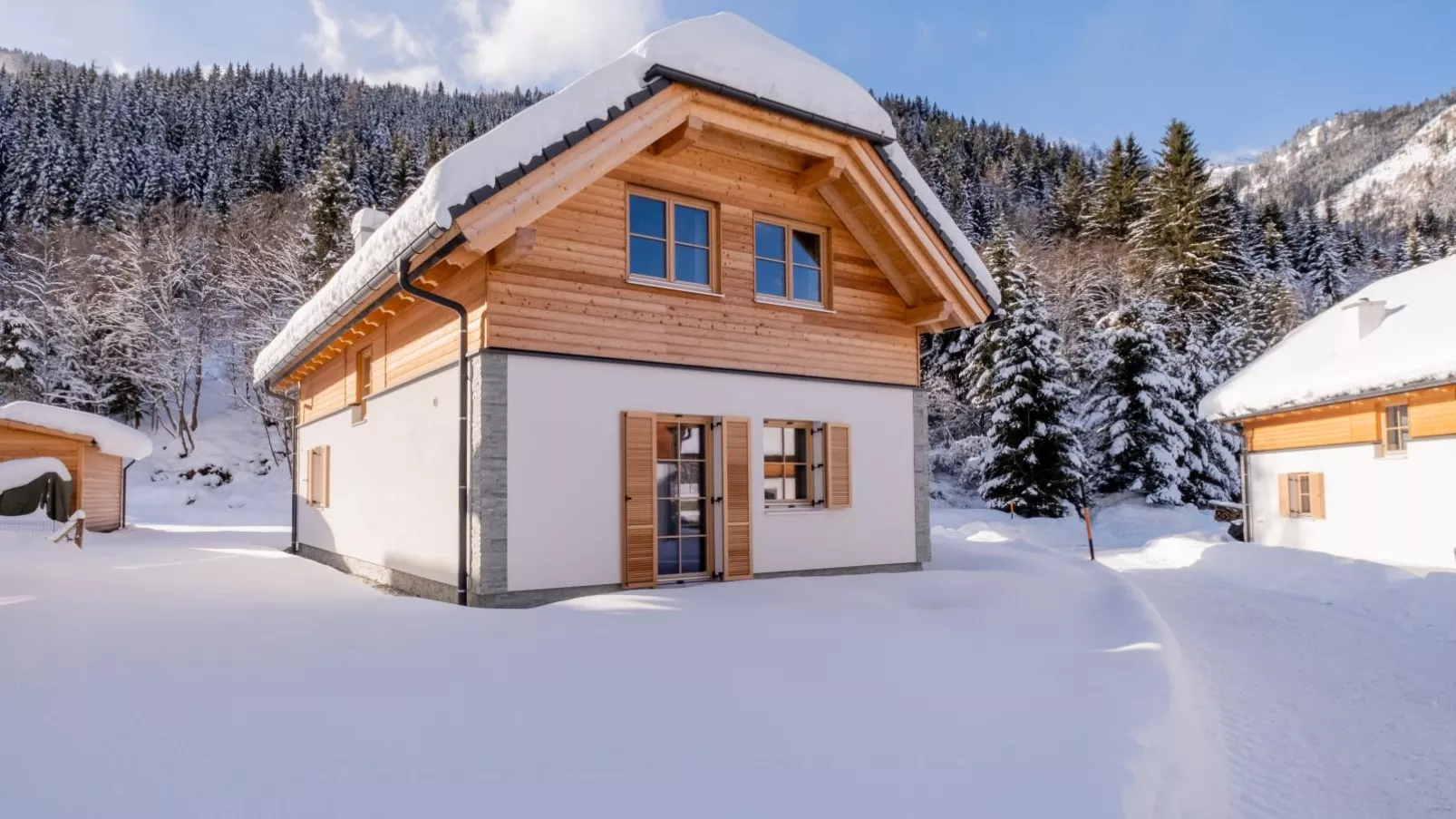 Villa Petra-Exterior in winter