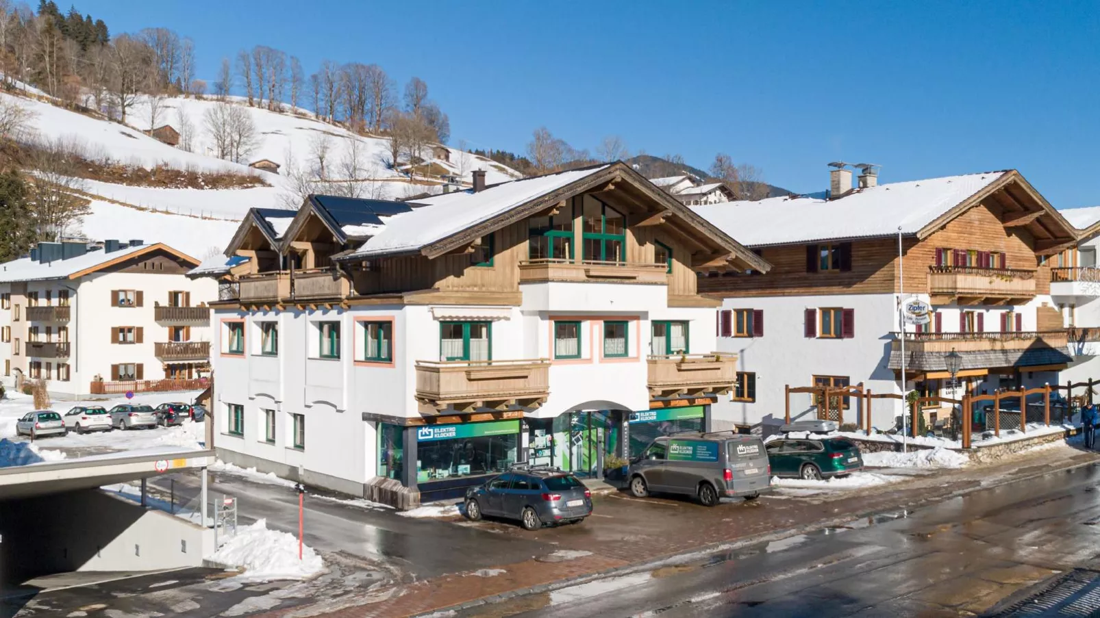 Penthouse Petra-Exterior winter