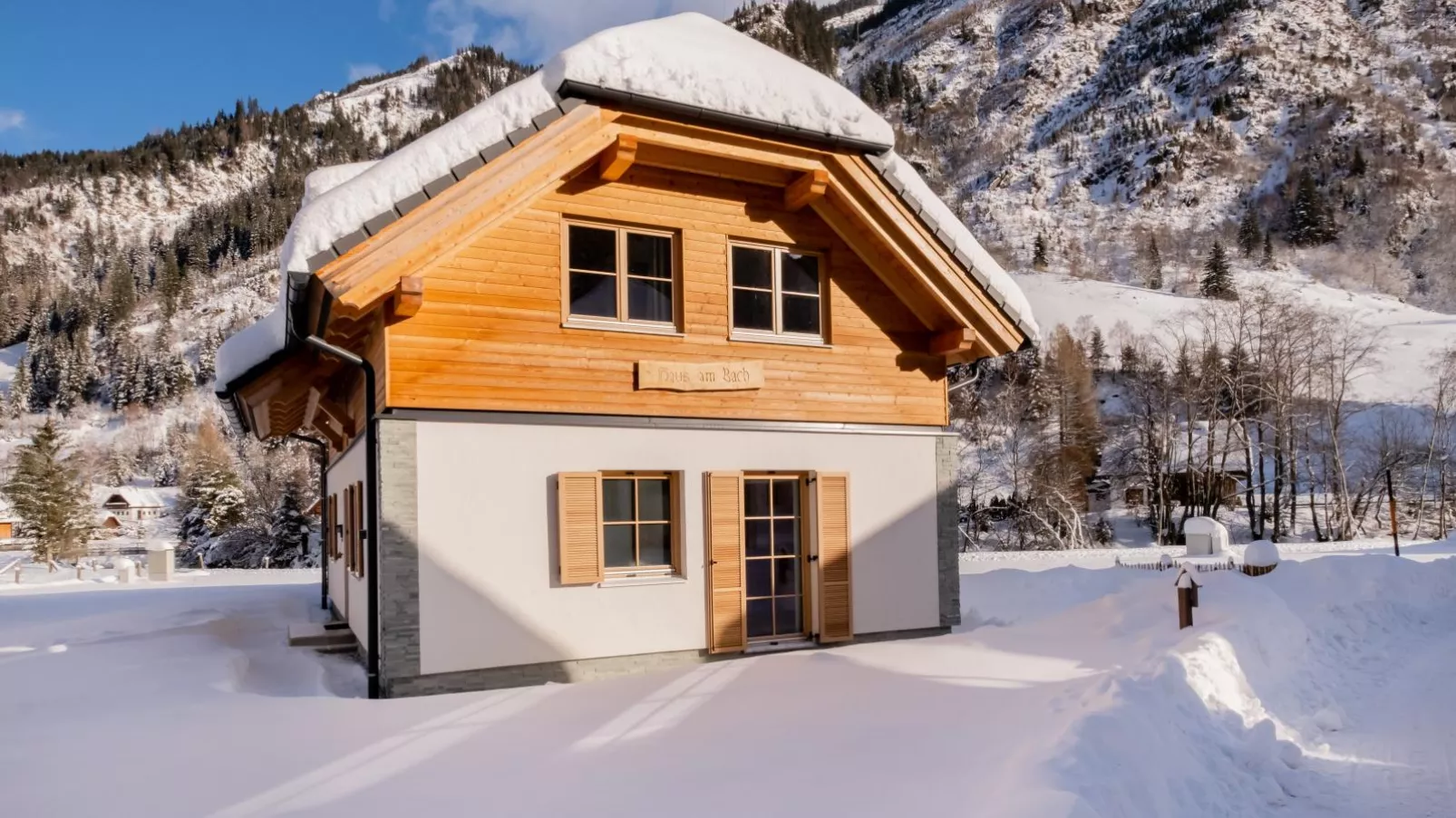 Haus am Bach-Exterior winter