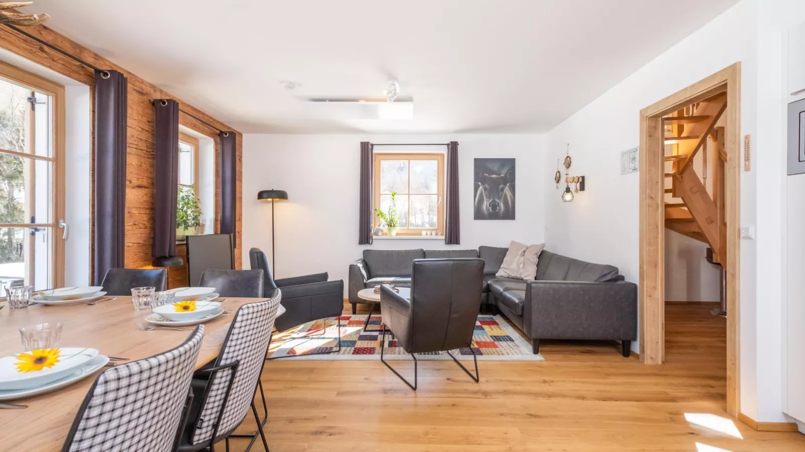Haus am Bach-Living room