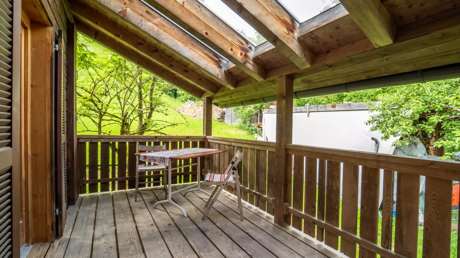 Ferienhaus Rinderer-Terrace balcony