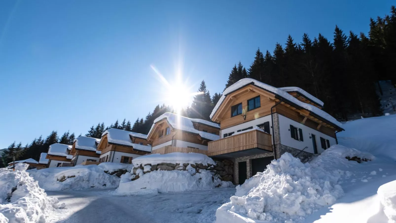 Edelweiss Lodge-Area winter 1km