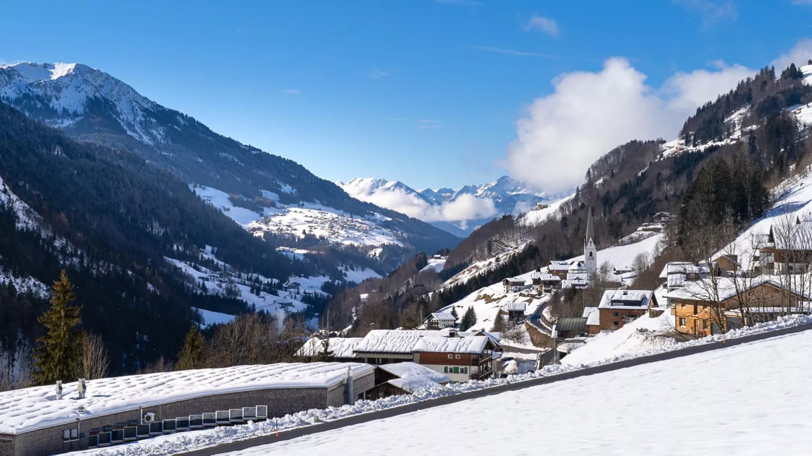 Ferienhaus Rinderer-View winter